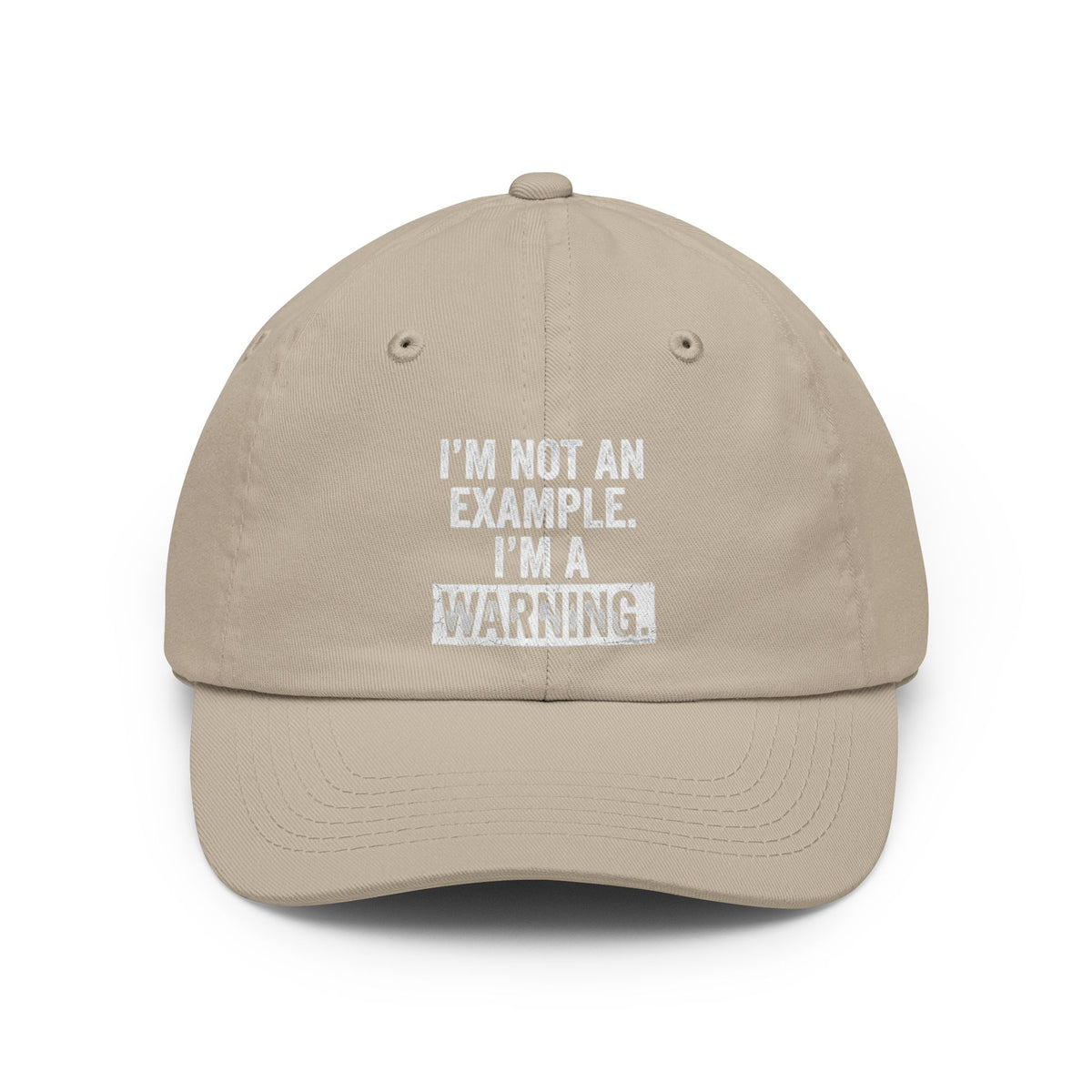 Color: Stone | I'm Not An Example Dad Hat