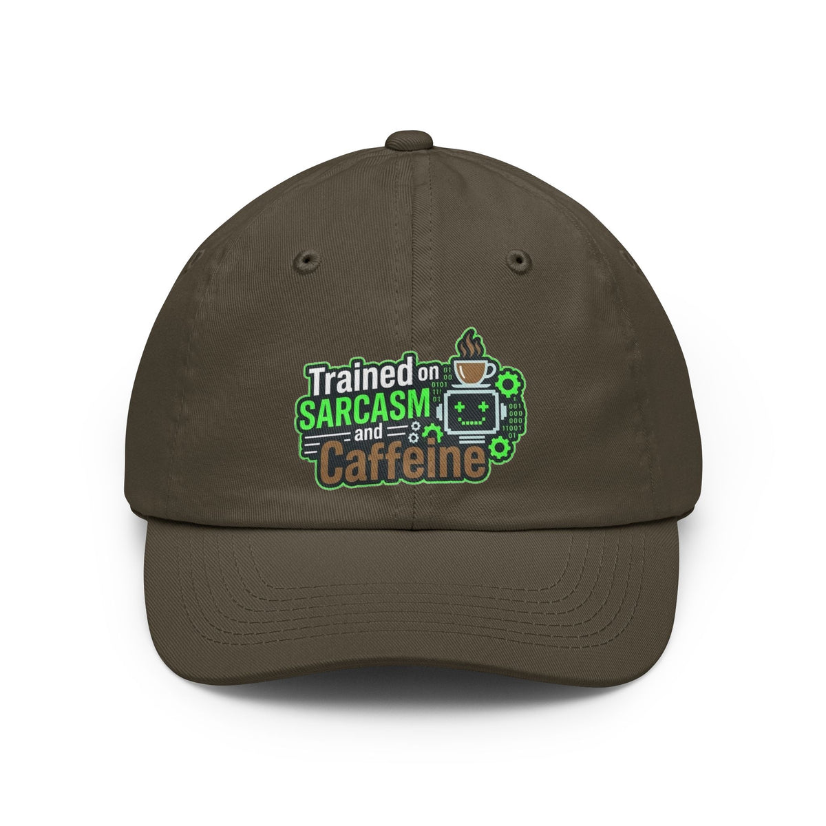 Color: Olive | Sarcasm Training Graduate | Dad Hat — AttitudeShirts