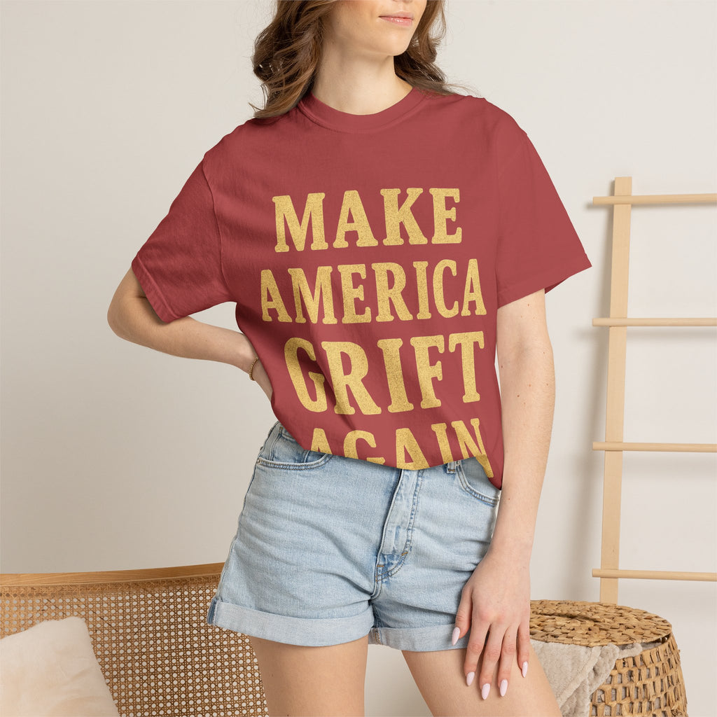 "Make America Grift Again" Unisex Garment-Dyed T-shirt