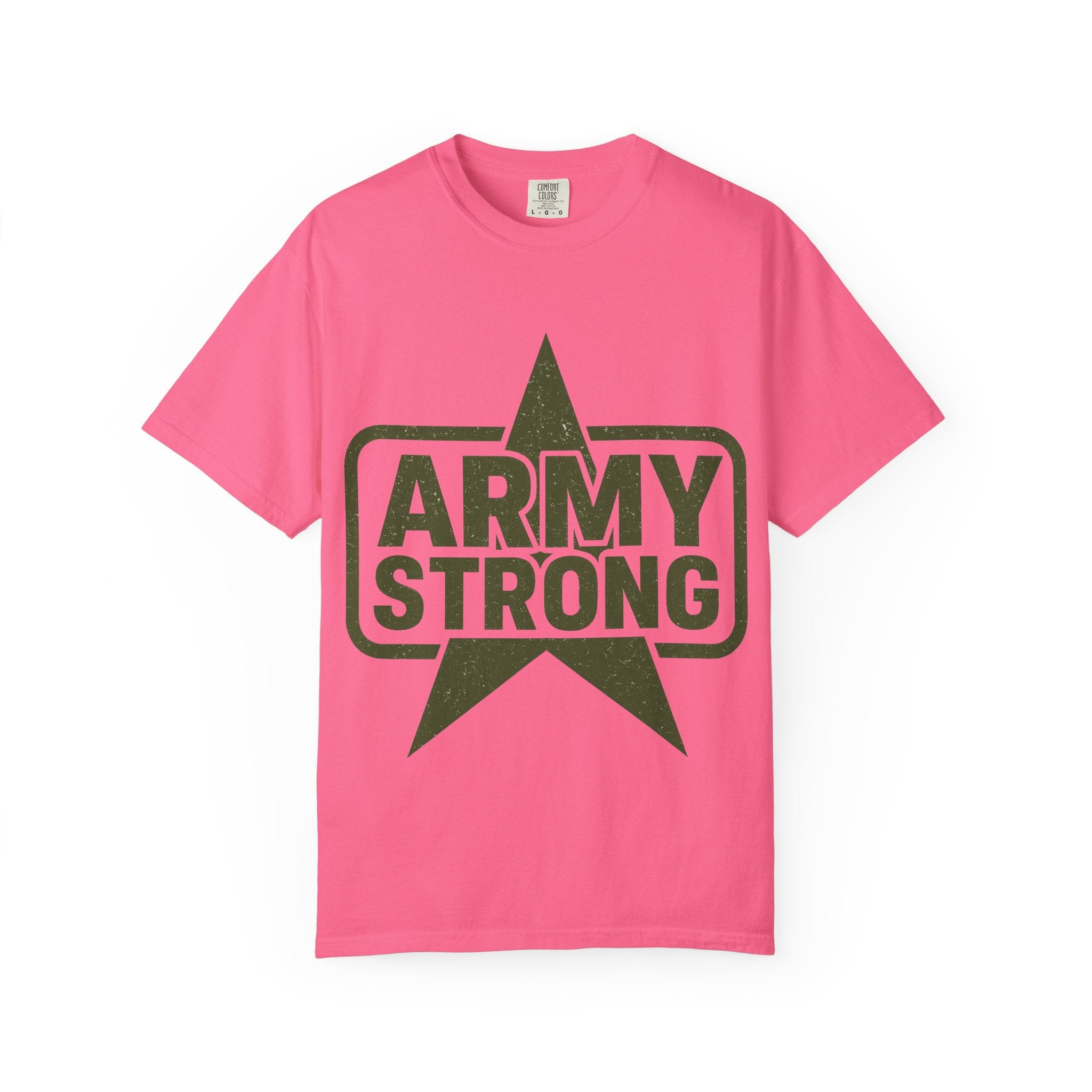 "Army Strong" Unisex Garment-Dyed T-shirt