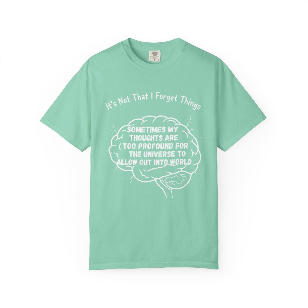 Color: Island Reef | Profound Thoughts 2 Unisex Garment-Dyed T-shirt