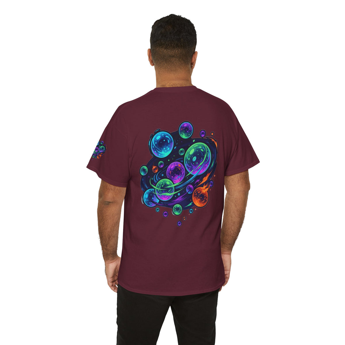 Color: Maroon | MinMin Lights (Australian Folklore) Premium Graphic Tee