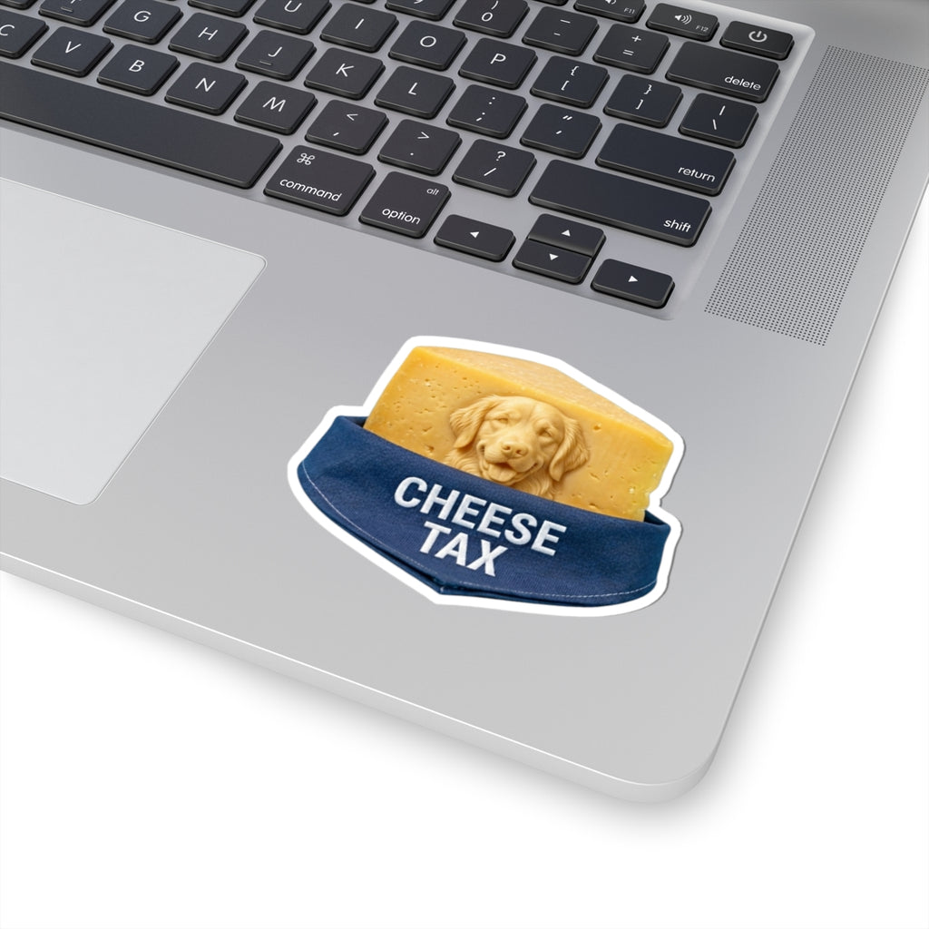 "Cheese Tax" Sticker