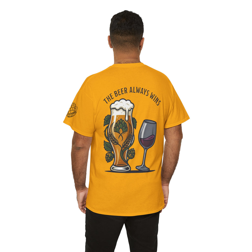 "The Beer Always Wins" Premium Graphic Tee