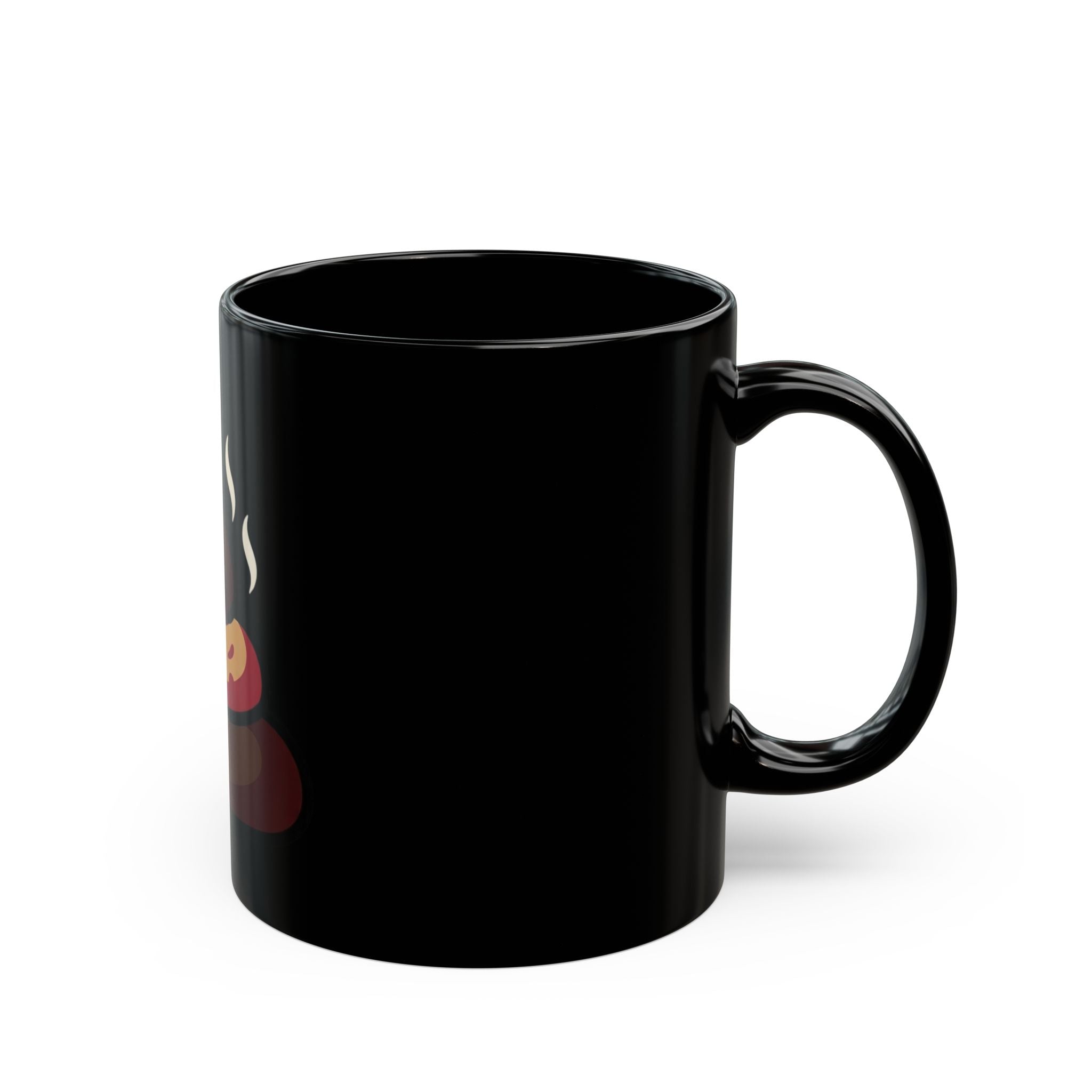 "This is Dogshit" Black Ceramic Mug — Graphic