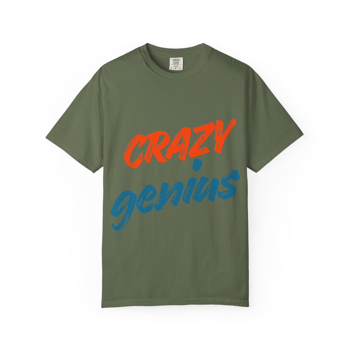 Color: Sage | Crazy Genius Unisex Garment-Dyed T-shirt