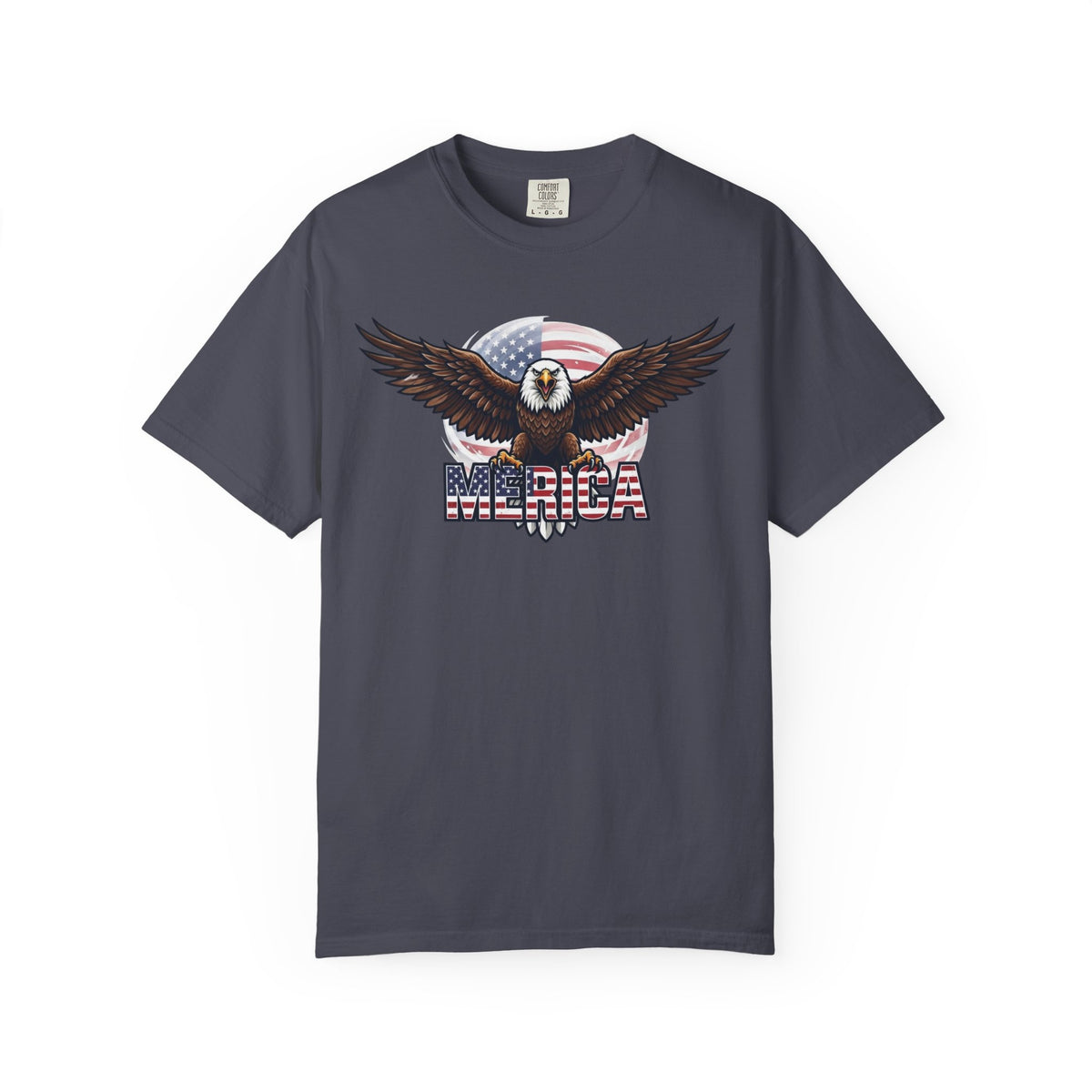 Color: Navy | Merica Unisex Garment-Dyed Tee
