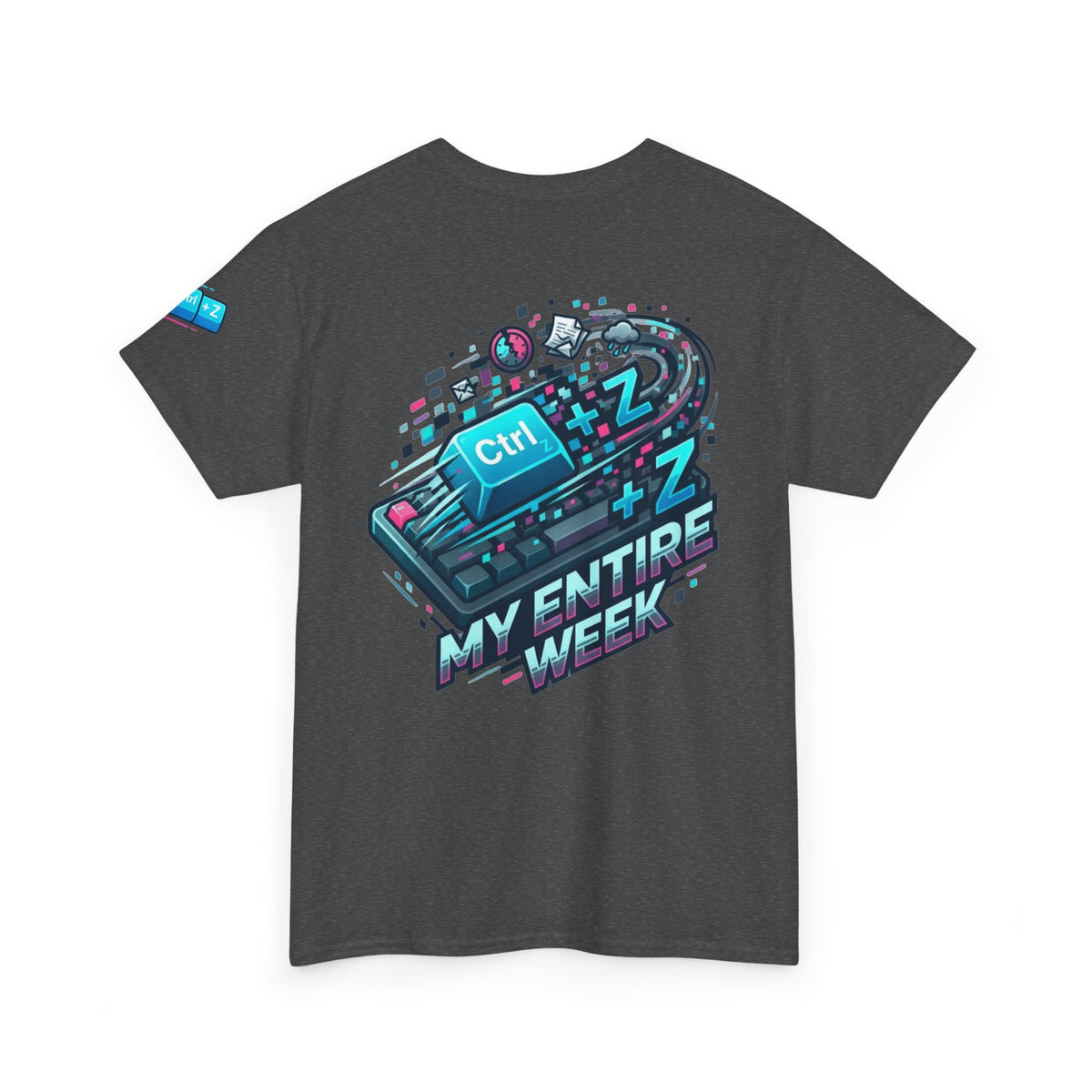 CTRL Z My Entire Week Premium Graphic Tee