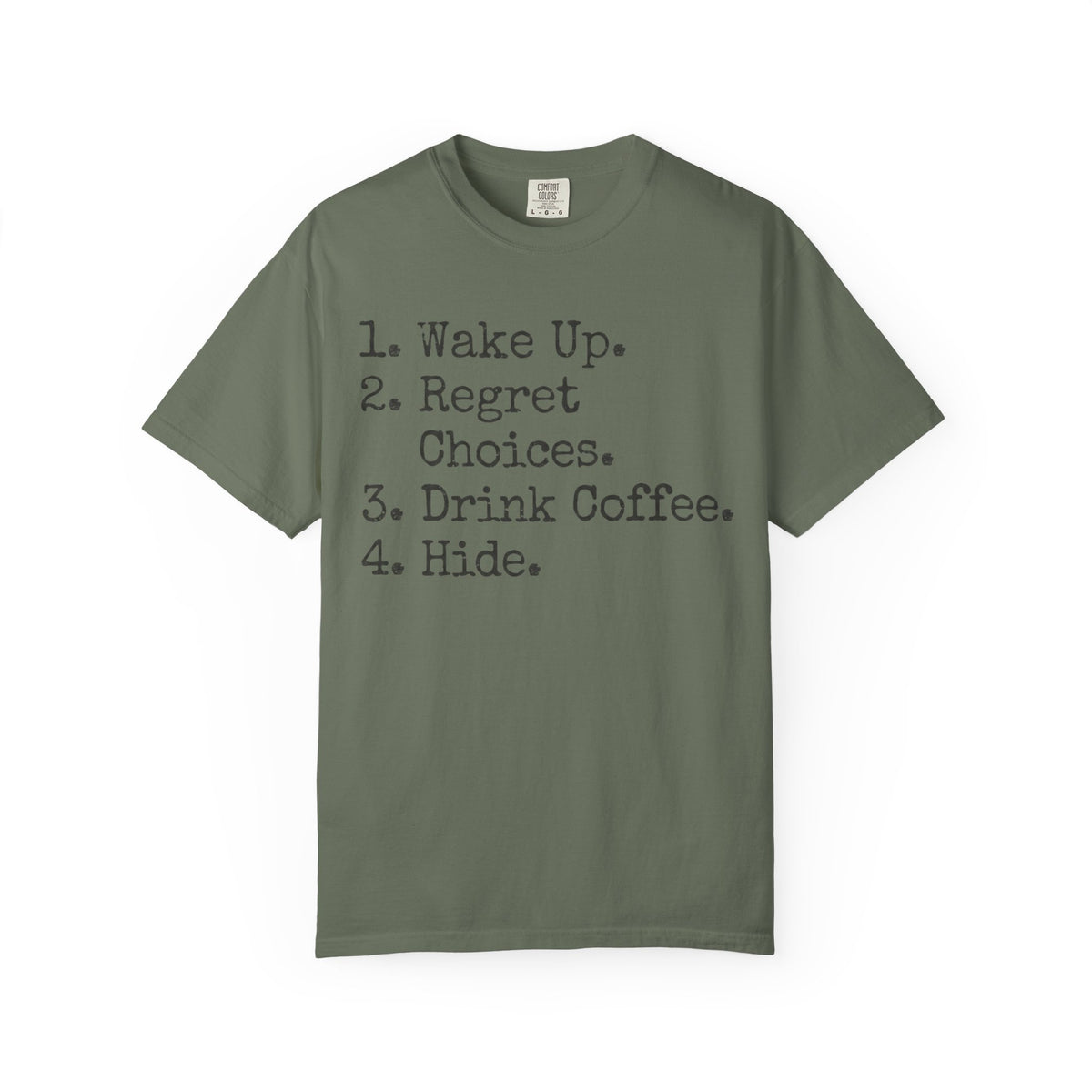 "Daily Schedule Asset" Unisex Garment-Dyed Tee