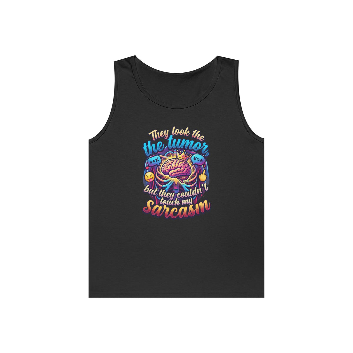"Took the Tumor But Not My Saracasm" Tank Top