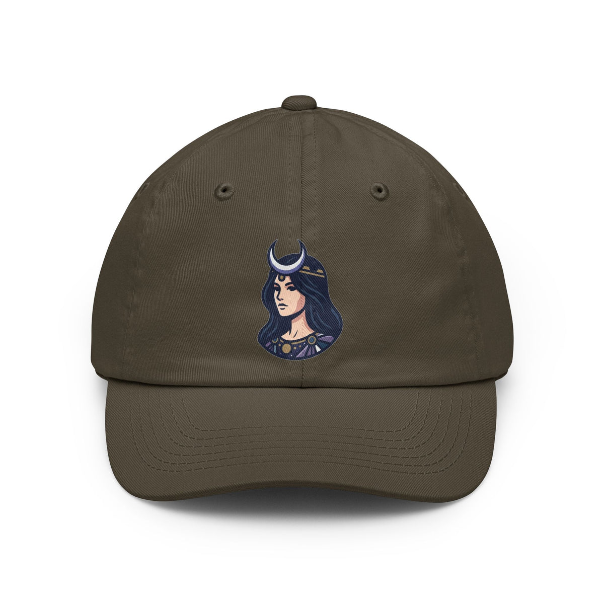 Color: Olive | The Cosmic Tarot (High Priestess) Dad Hat