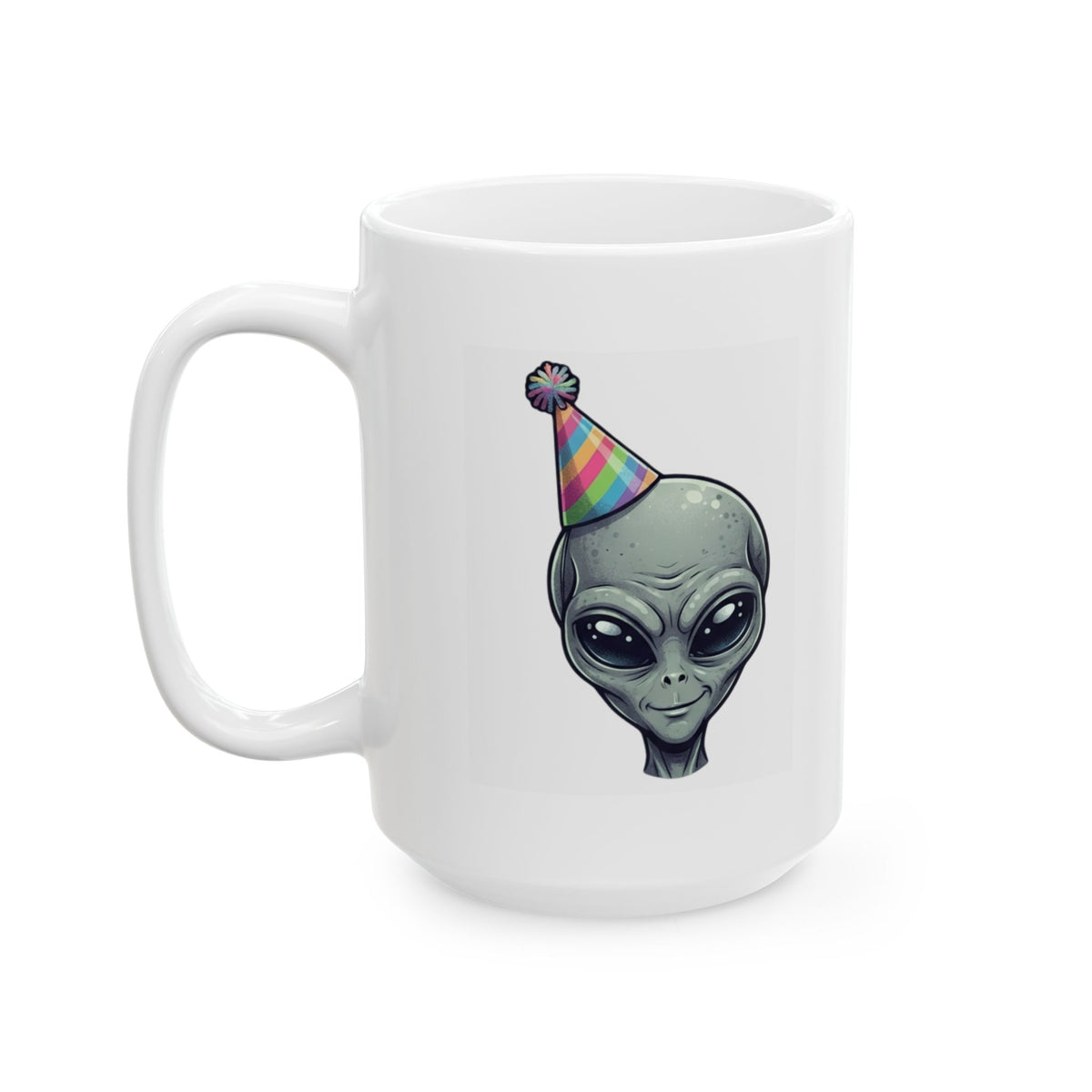 "I Came For the Probing" White Ceramic Mug — Graphic
