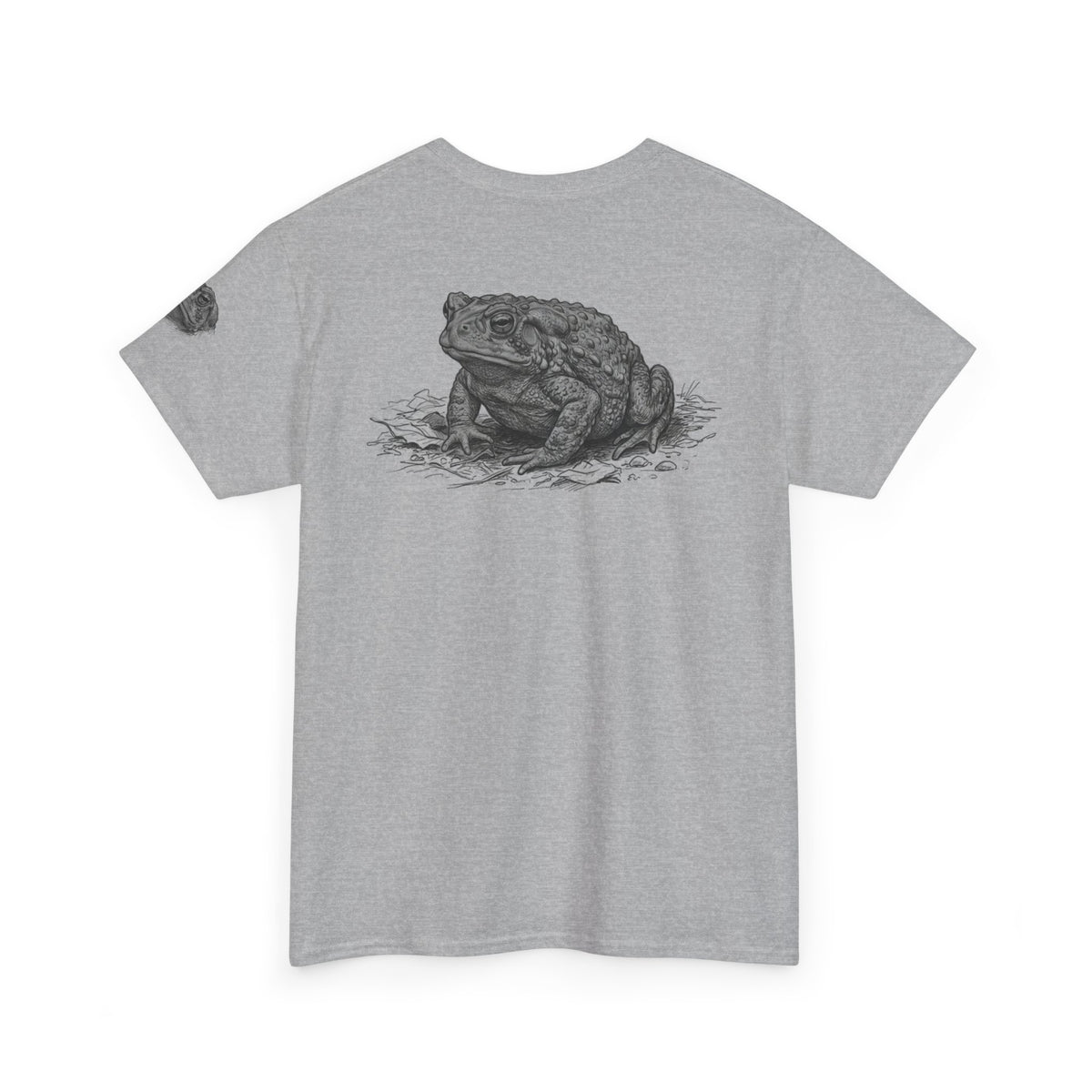 "Pencil Sketch Art Toad" Premium Graphic Tee