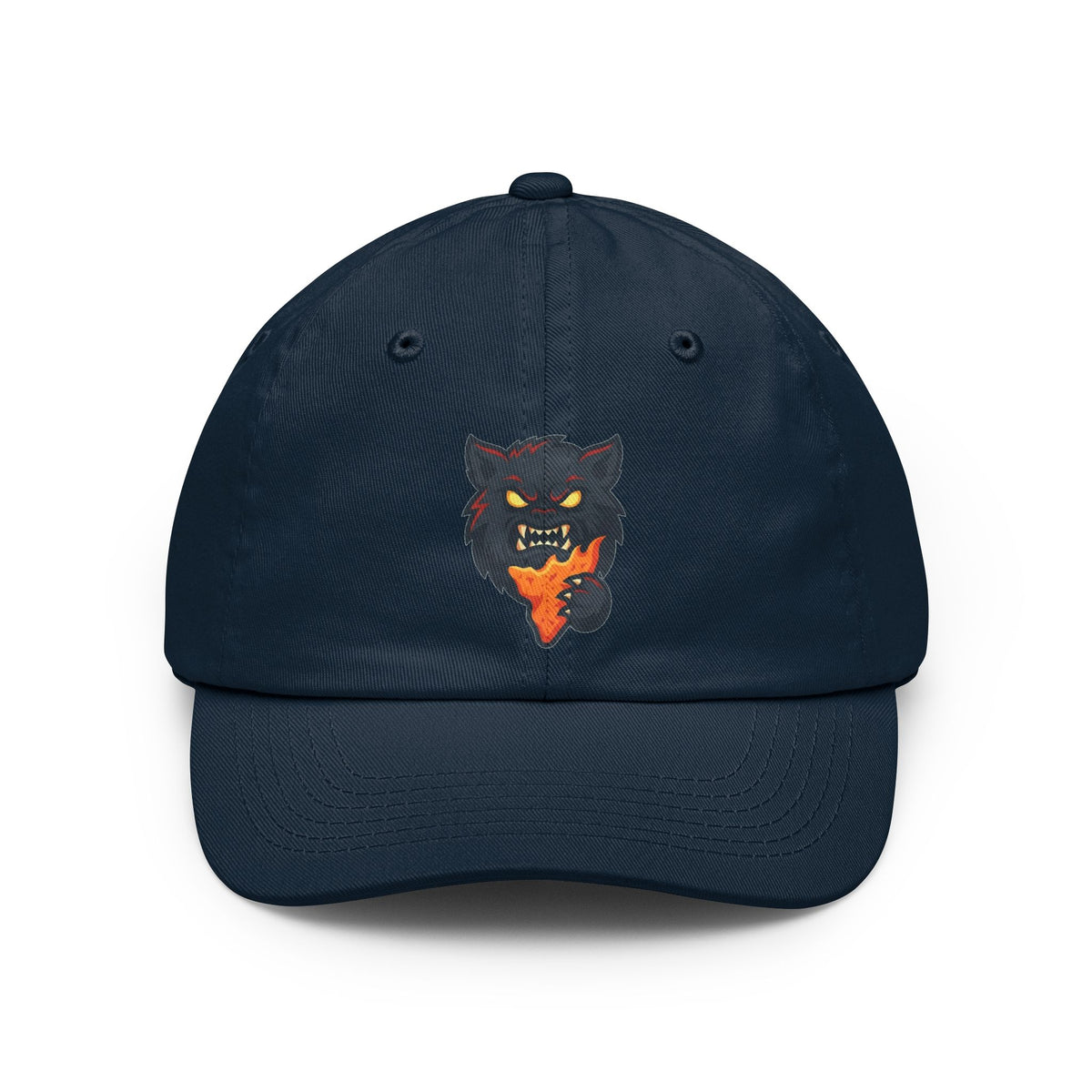 Color: Navy | You Won't Like It I'm Hangry Dad Hat — Graphic