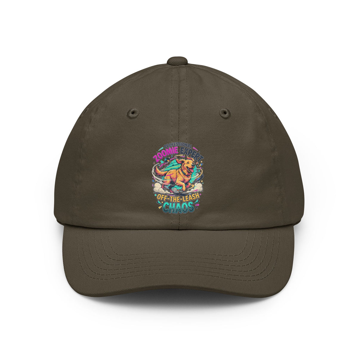 Color: Olive | Professional Zoomie Expert Dad Hat