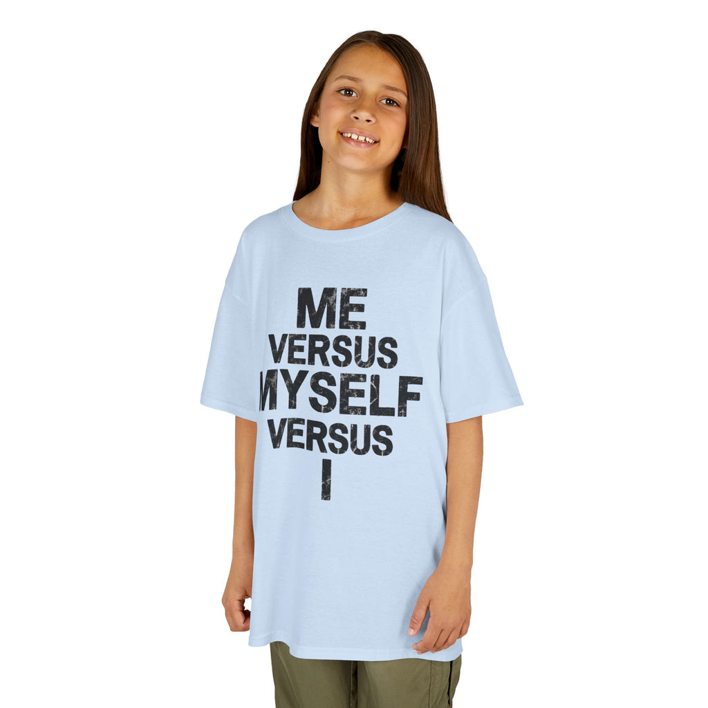 "Me vs Myself vs I" Kids Tee