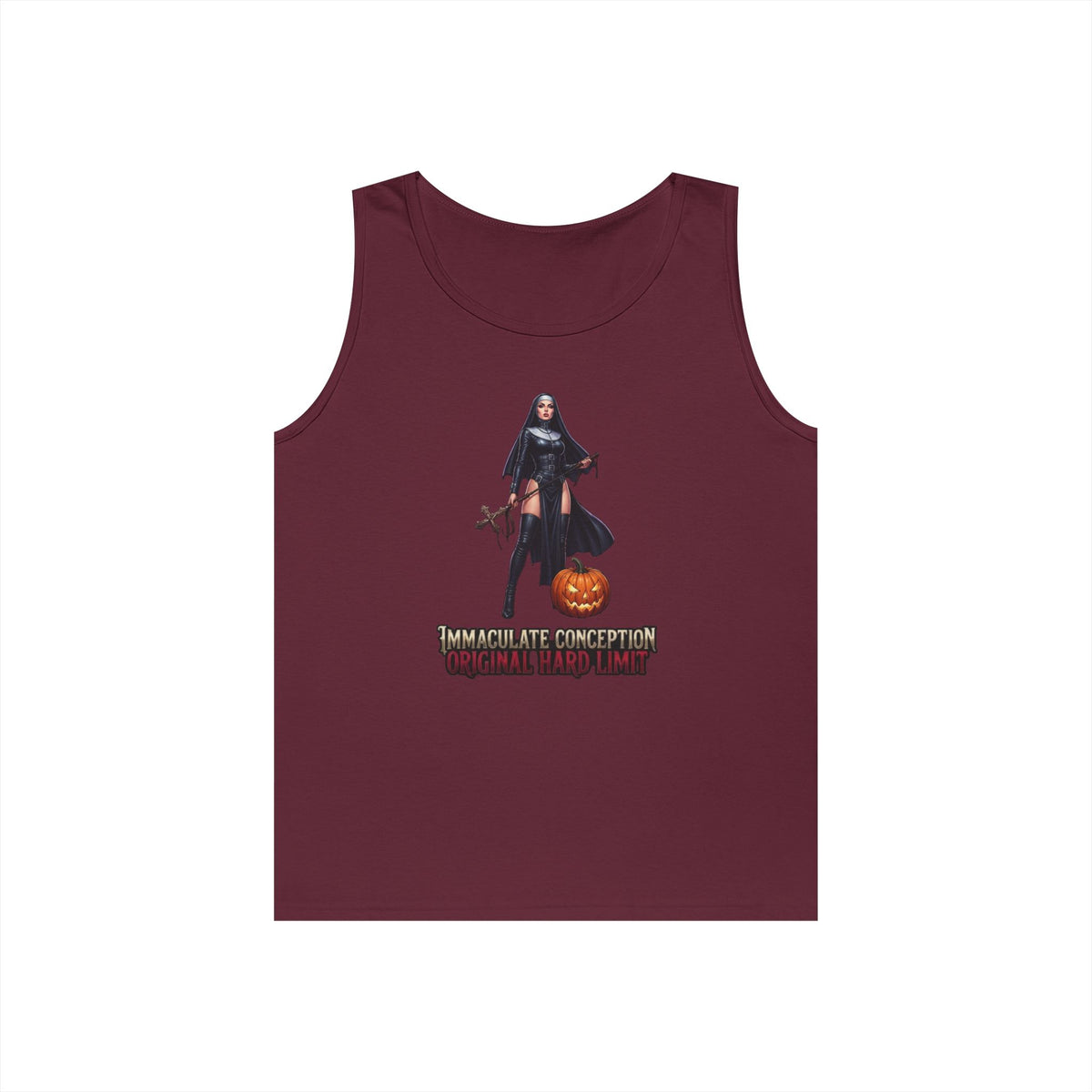 Color: Maroon | Original Hard Limit Tank Top