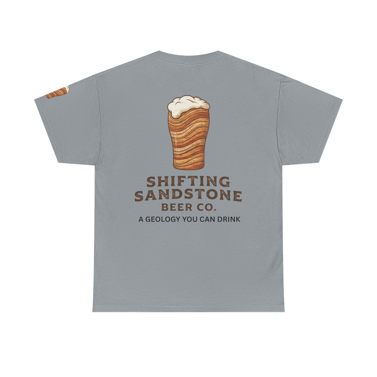 Color: Gravel | Shifting Sandstone Beer Co. Premium Graphic Tee