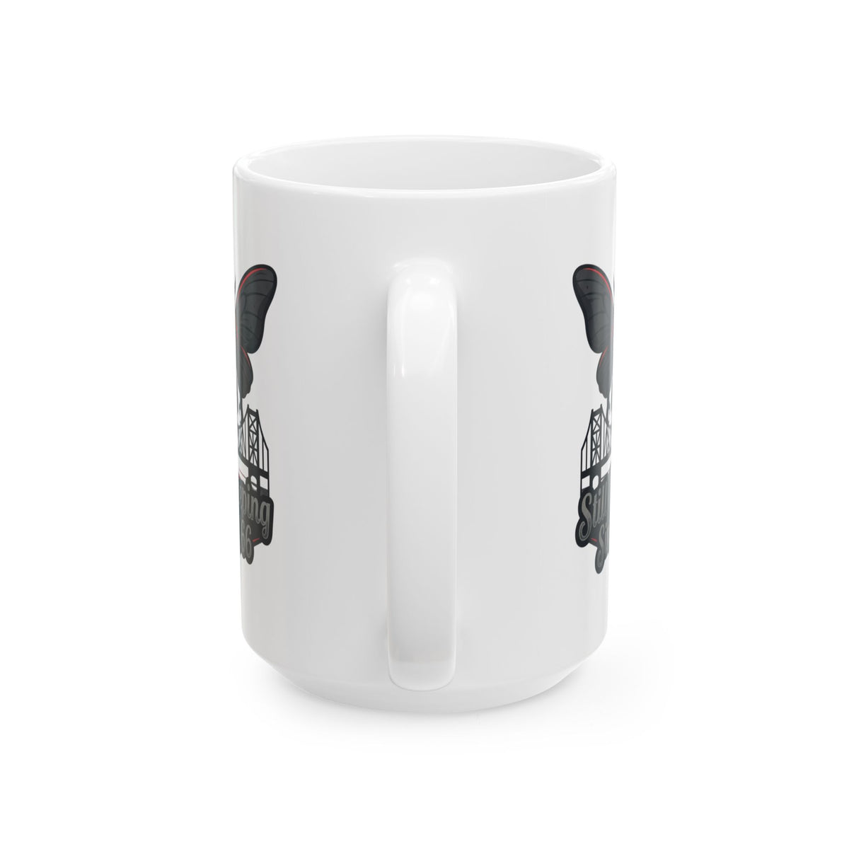 "Mothman (West Virginia, USA)" White Ceramic Mug