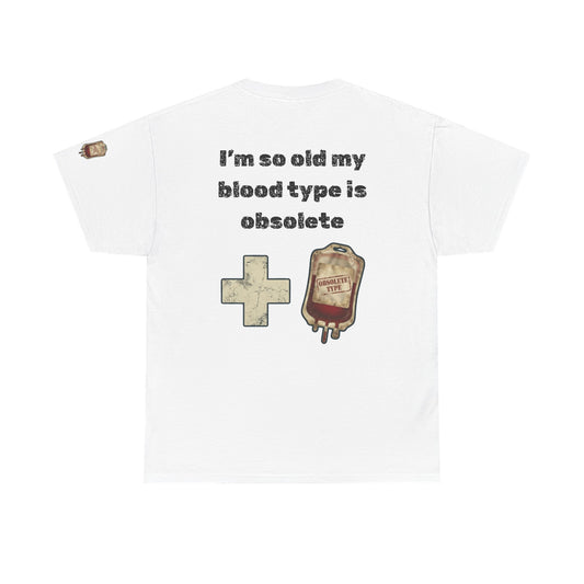 Color: White | Blood Type Premium Graphic Tee