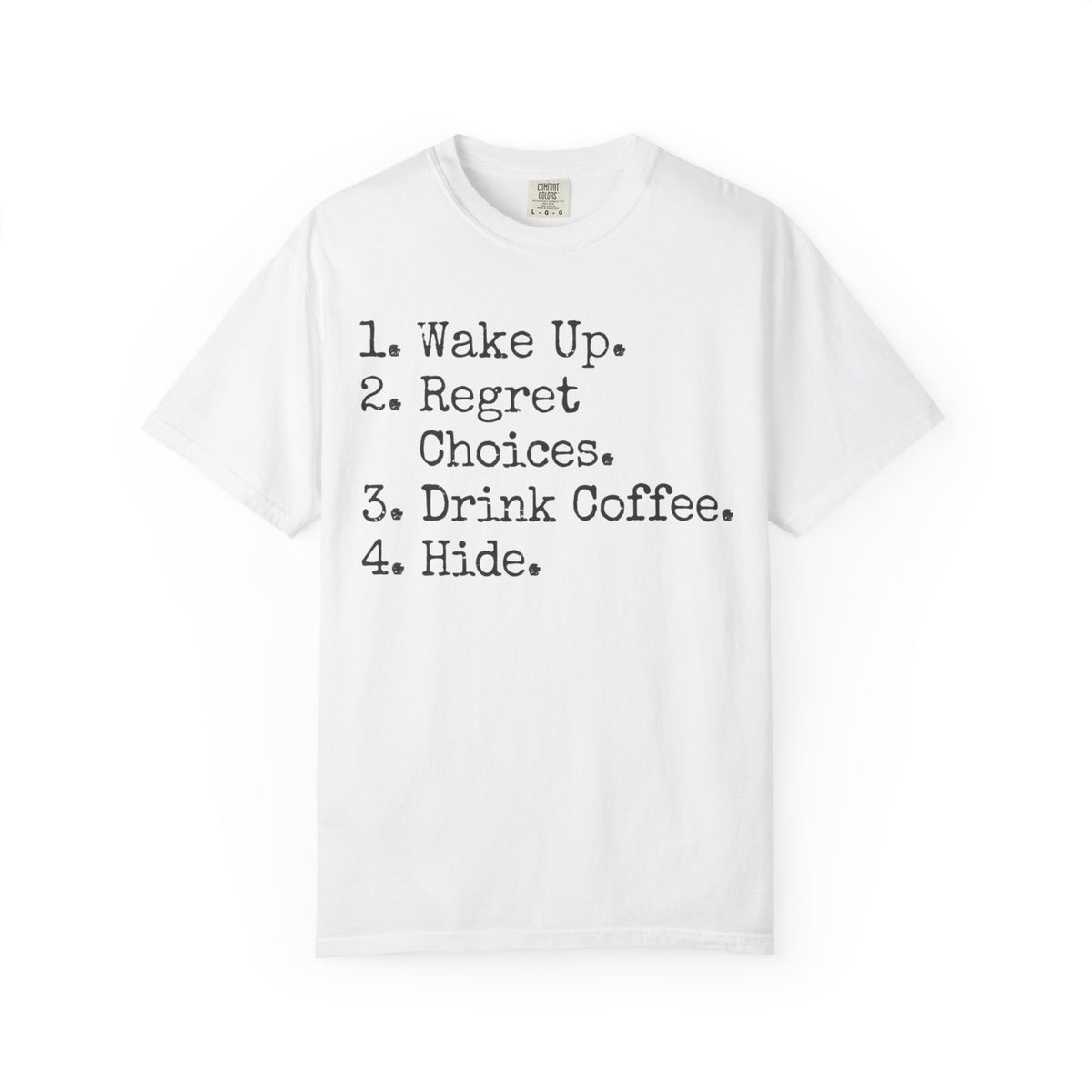 "Daily Schedule Asset" Unisex Garment-Dyed Tee