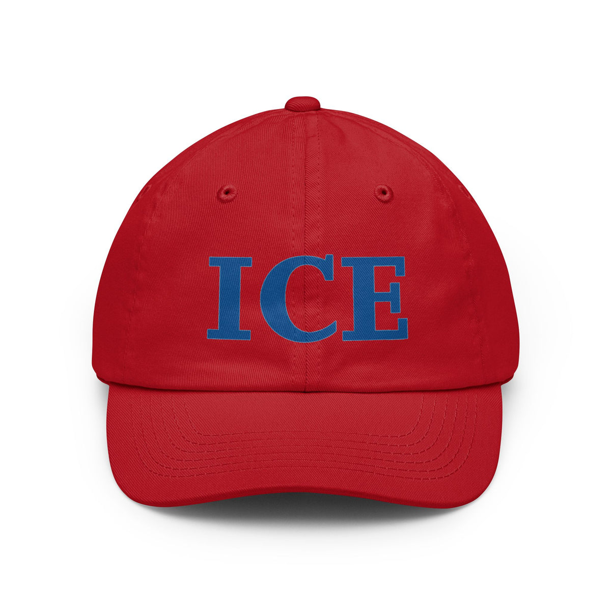 Color: Red | Cold As ICE | Dad Hat — AttitudeShirts