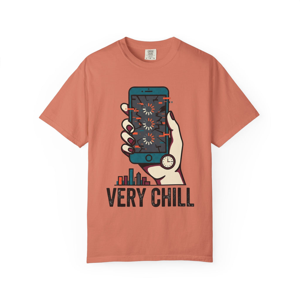 "Very Chill" Unisex Garment-Dyed Tee