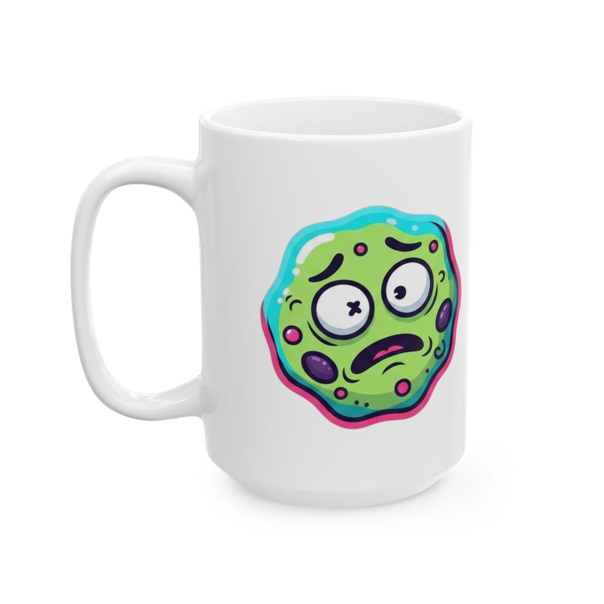 "Good Vibes Only" White Ceramic Mug — Graphic