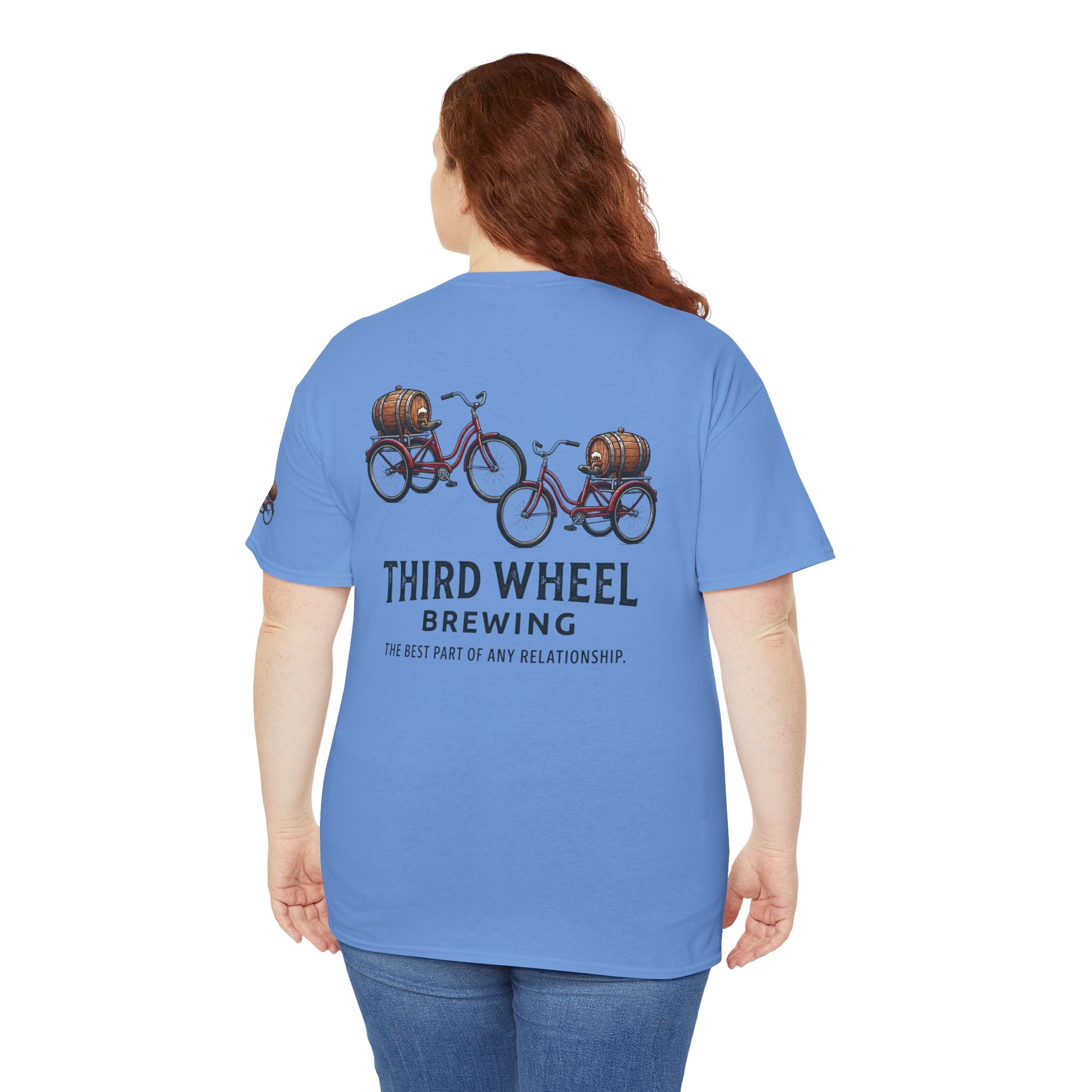 "Third Wheel Brewing" Premium Graphic Tee