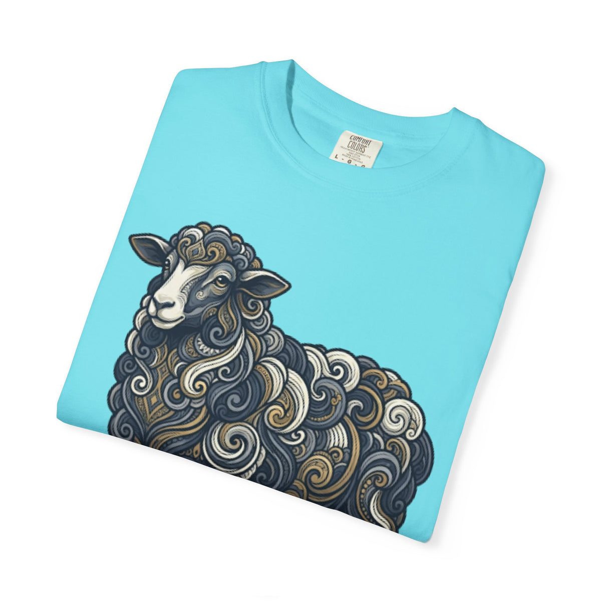 Barnyard Sheep Unisex Garment-Dyed Tee