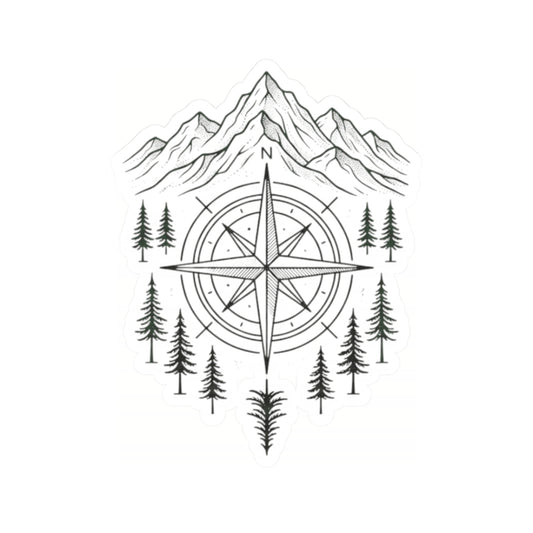 "Compass" Sticker — Main