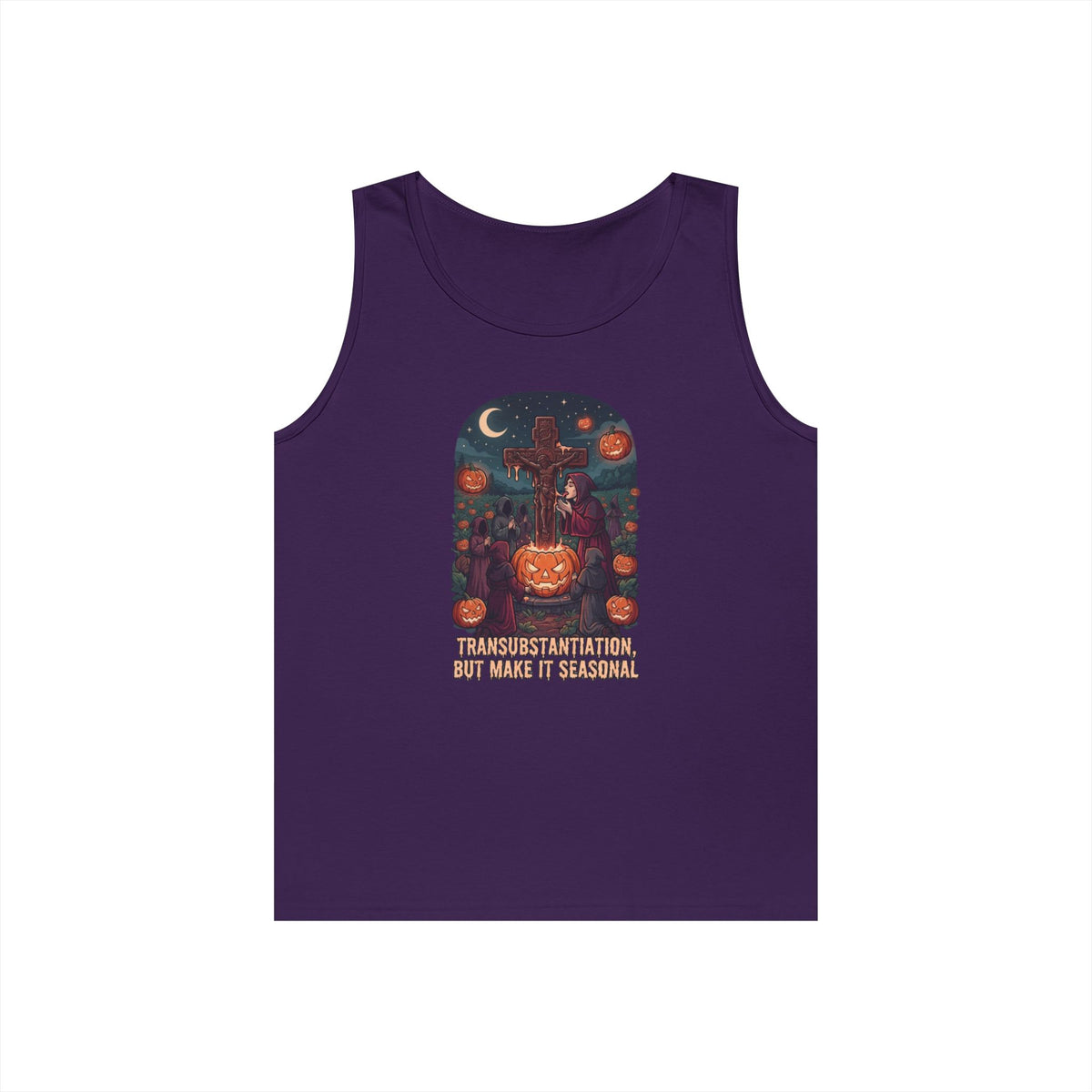 Color: Purple | Seasonal Transubstantiation Tank Top