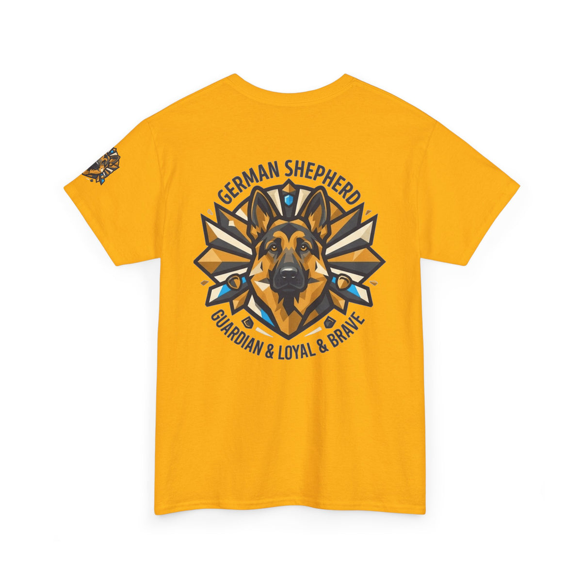 "German Shepherd Guardian Loyal Brave" Premium Graphic Tee