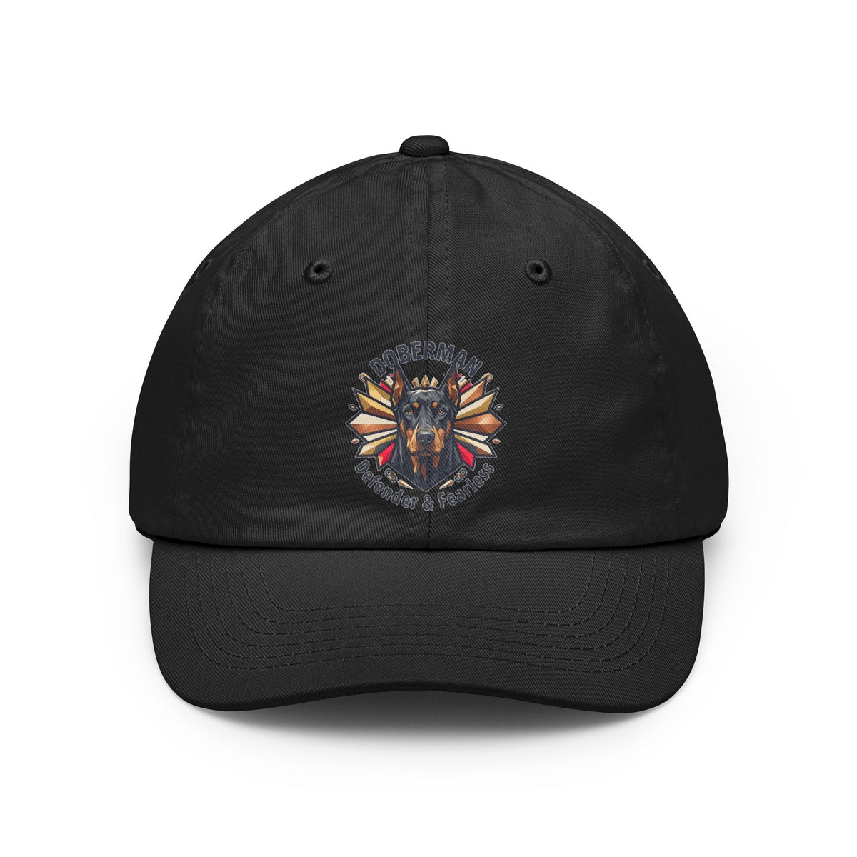 Color: Black | Doberman Defender Dad Hat