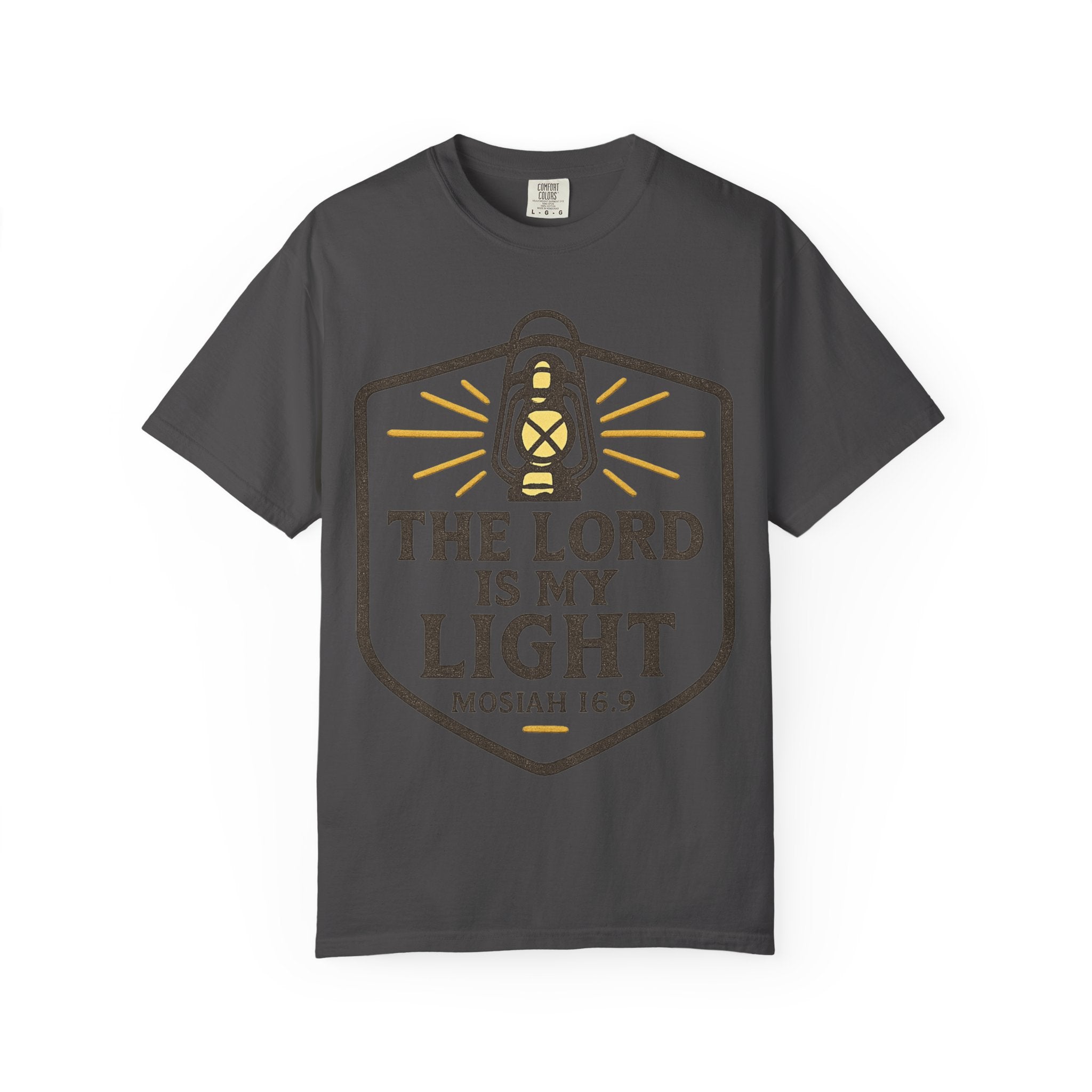 "The Lord is My Light" Unisex Garment-Dyed T-shirt