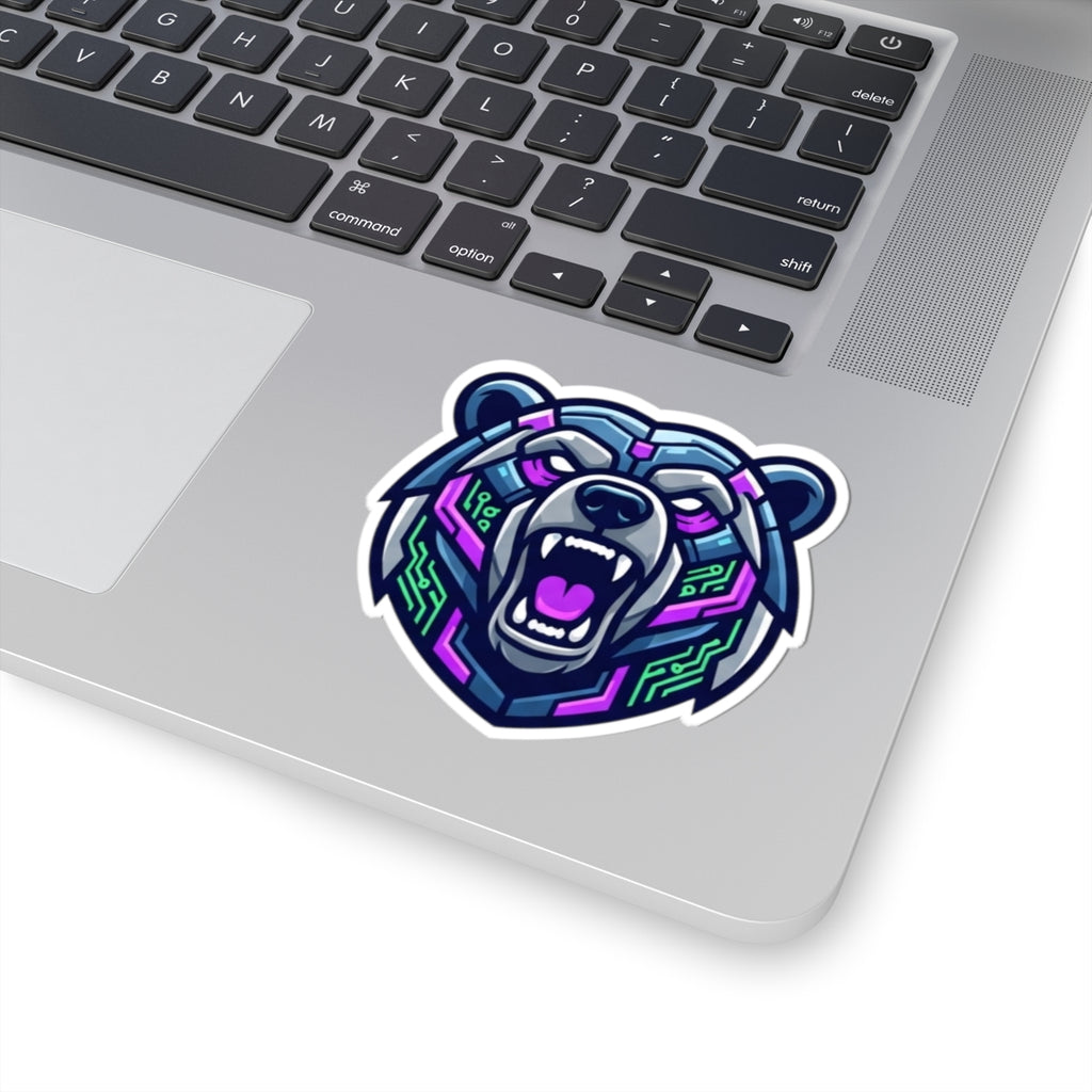 "Cyber Bear" Sticker