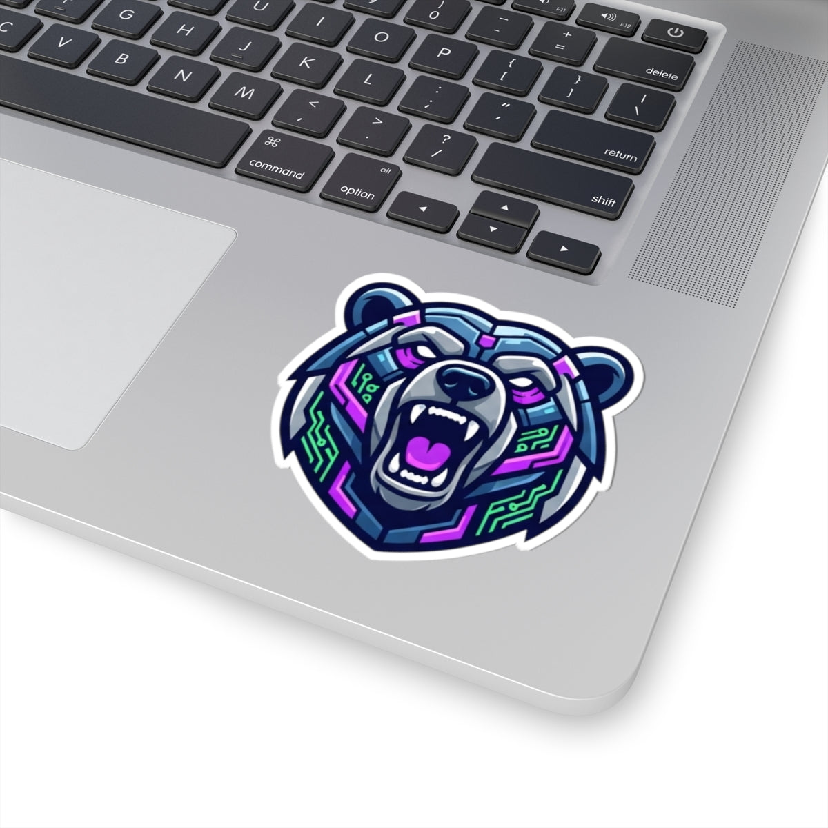 "Cyber Bear" Sticker