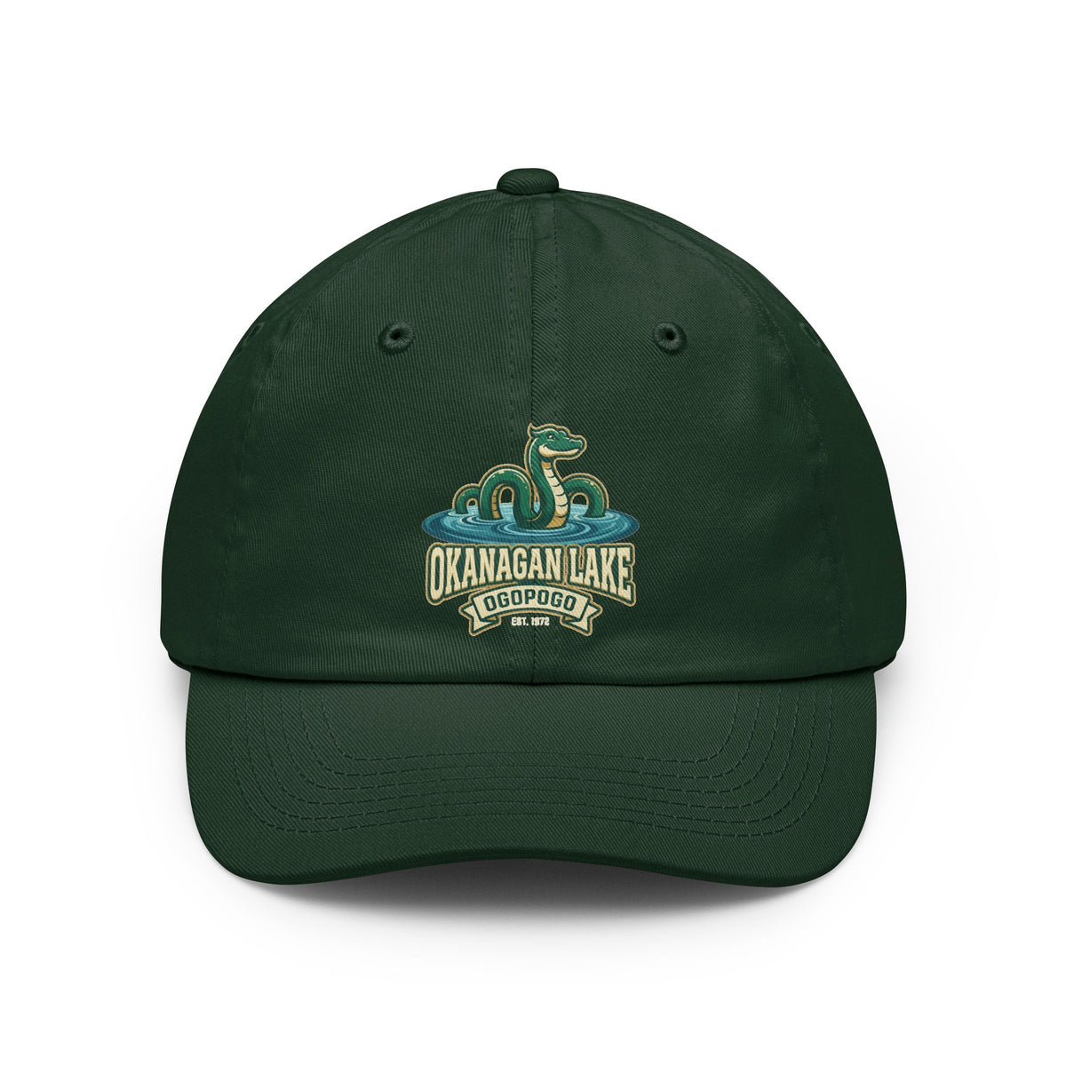 Color: Forest Green | Ogopogo (Canada) Dad Hat