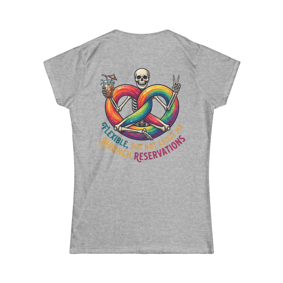 "Flexible But Not About Brunch" Women's Tee