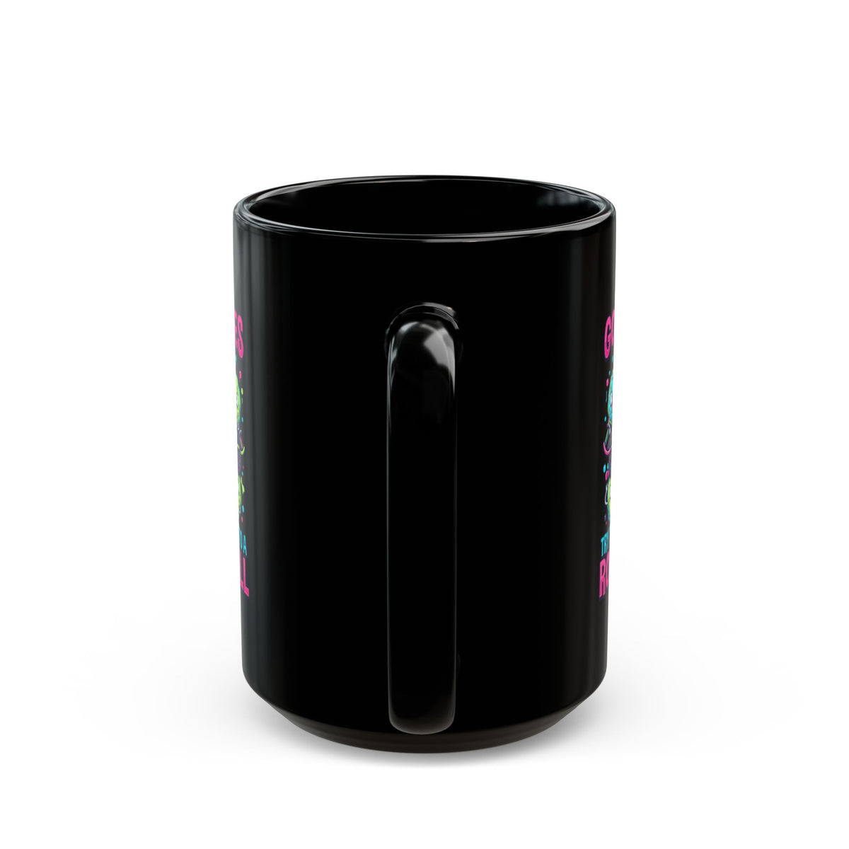 "Good Vibes Only" Black Ceramic Mug
