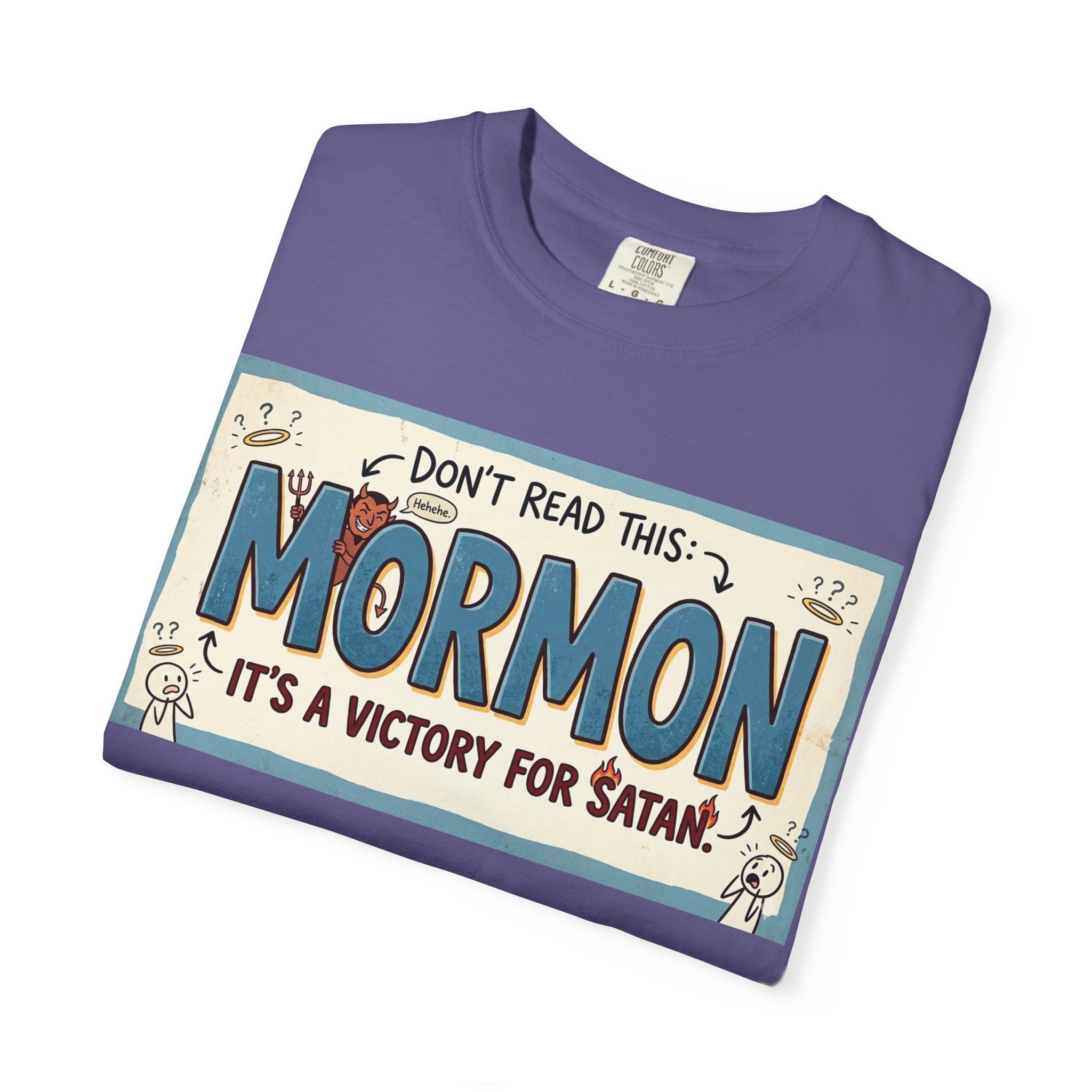 "Victory for Satan T-Shirt" Unisex Garment-Dyed T-shirt