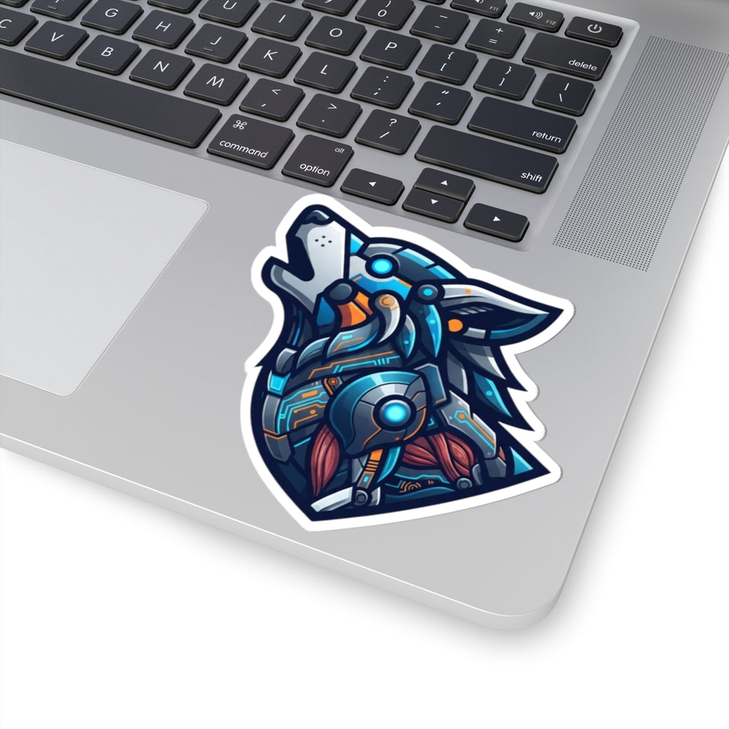 "Cyber Wolf" Sticker