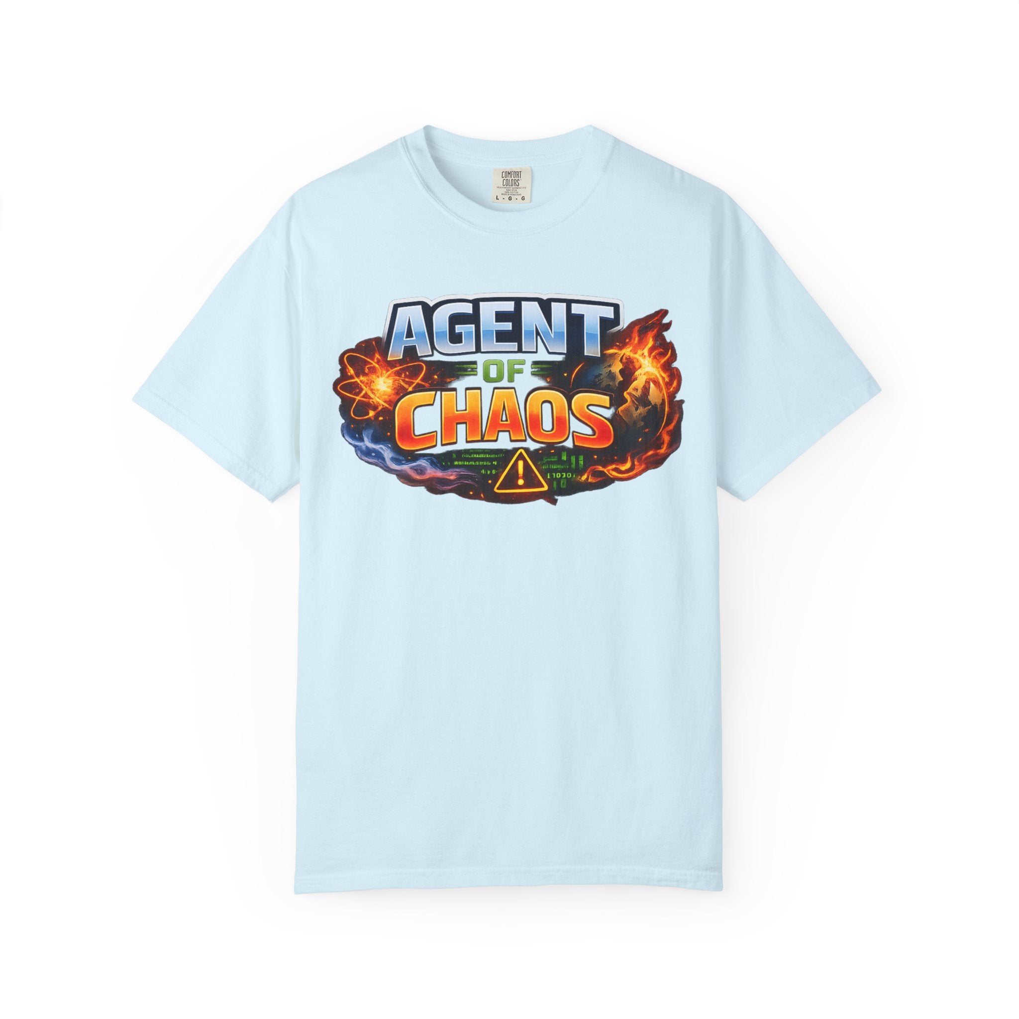 "Agent of Chaos" Unisex Garment-Dyed Tee
