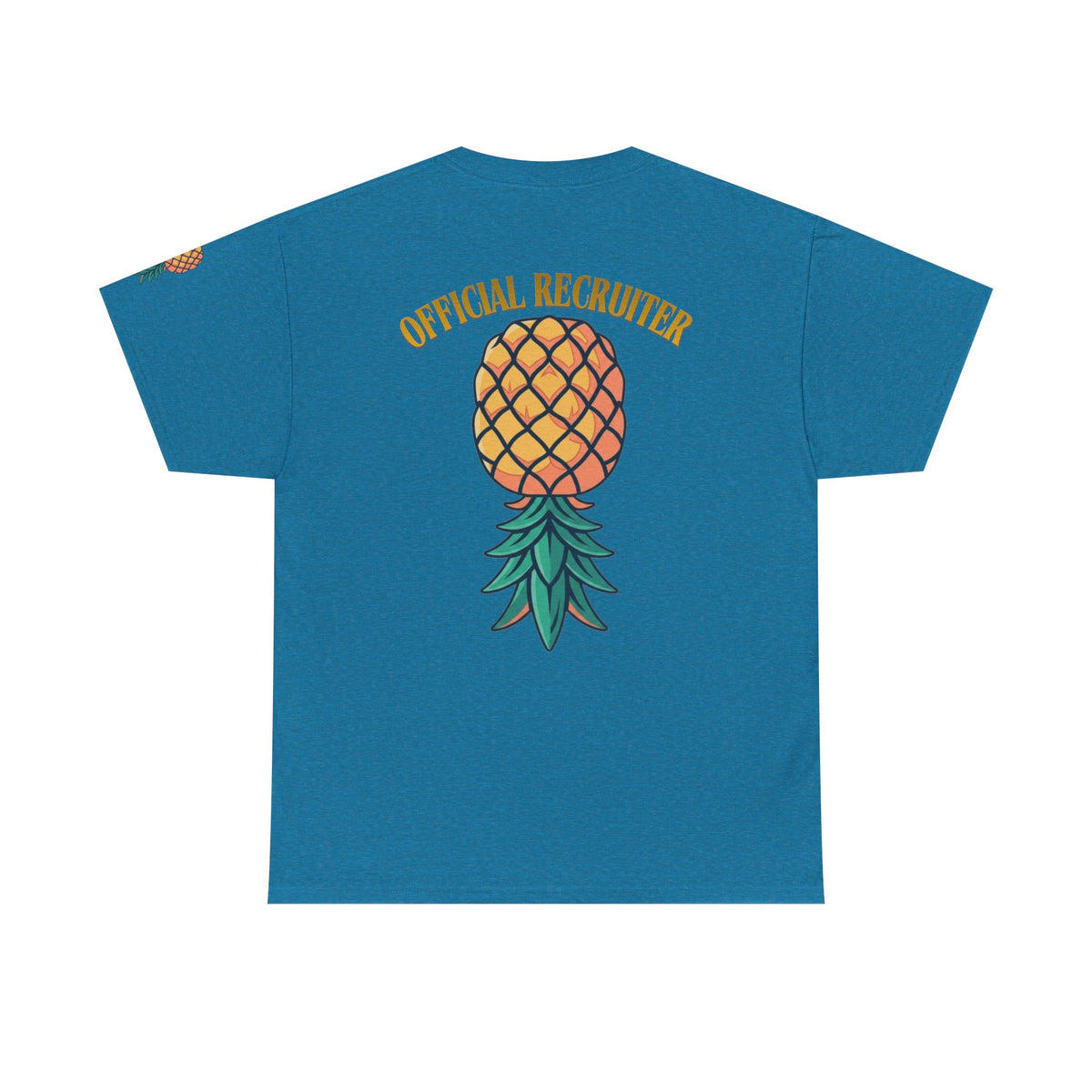 Color: Antique Sapphire | Official Recruiter Premium Graphic Tee