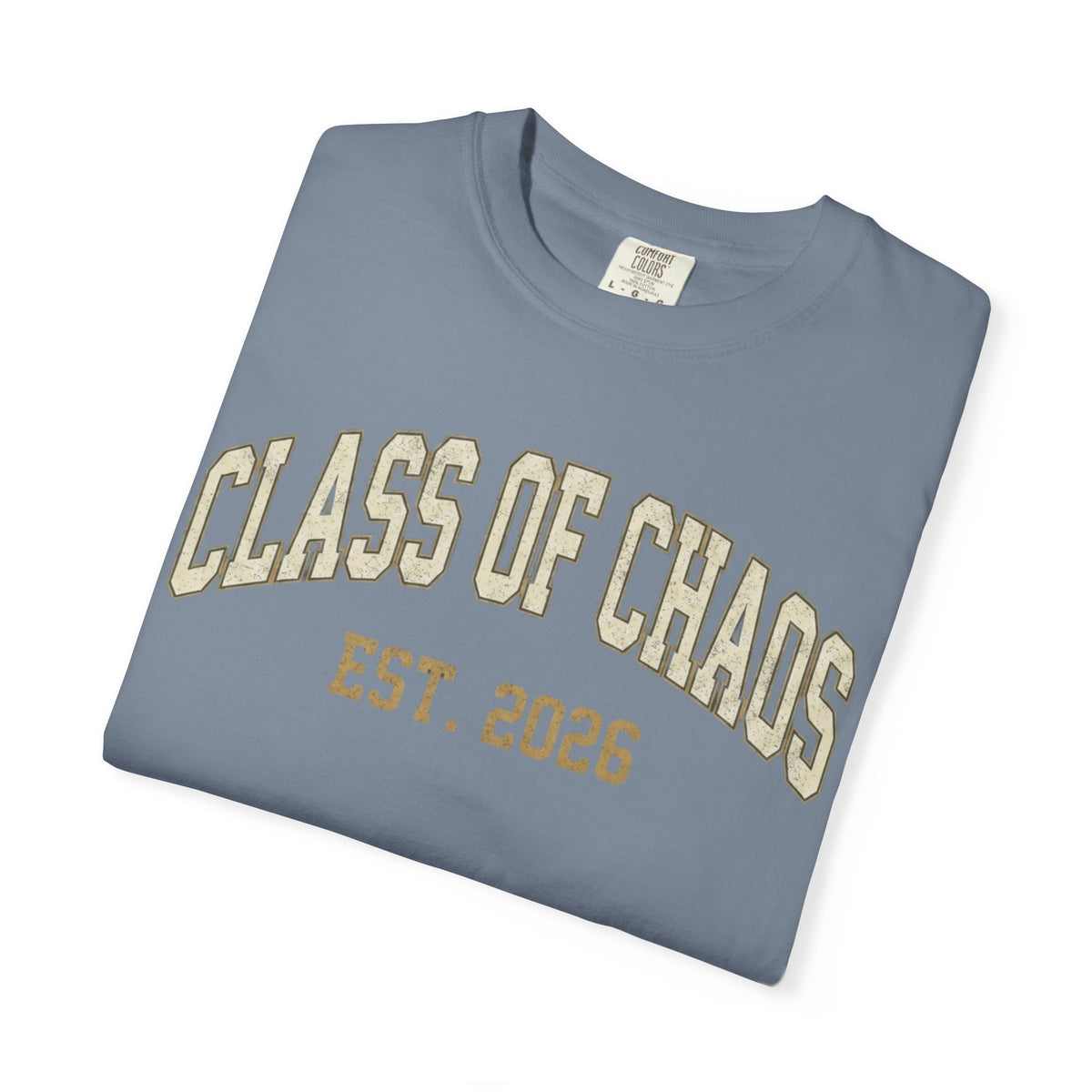 "Class of Chaos" Unisex Garment-Dyed Tee