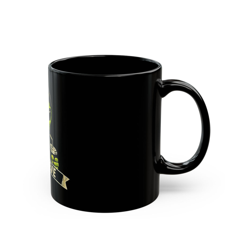 "I Believe" Black Ceramic Mug — Graphic