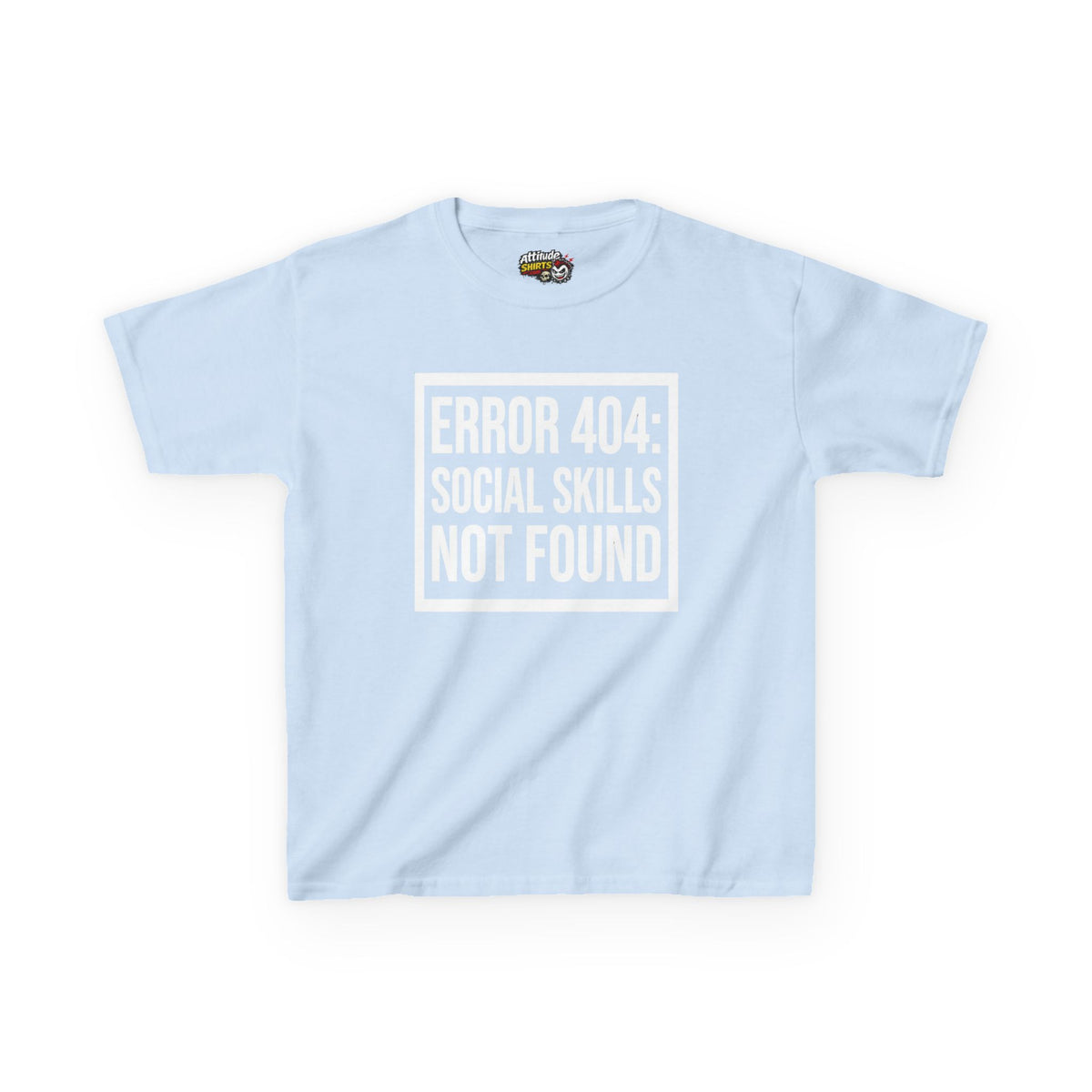 "Social Skills Not Found" Kids Tee