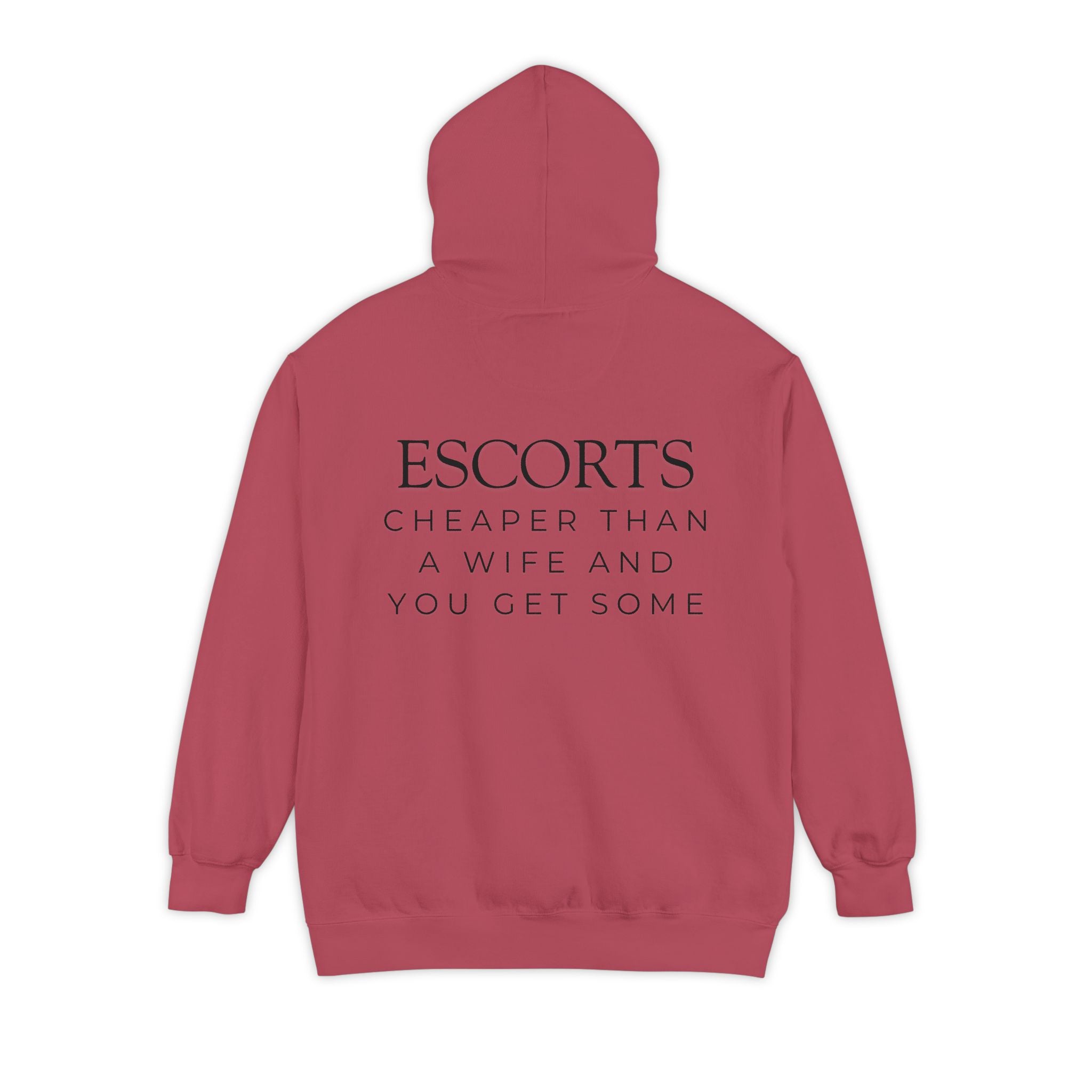"Escorts" Garment-Dyed Hoodie