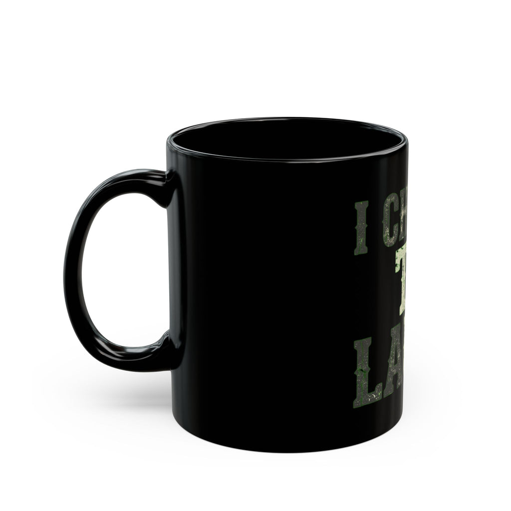 "Choose to Laugh" Black Ceramic Mug