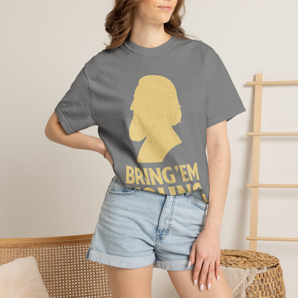 "Bring 'Em Young" Unisex Garment-Dyed T-shirt